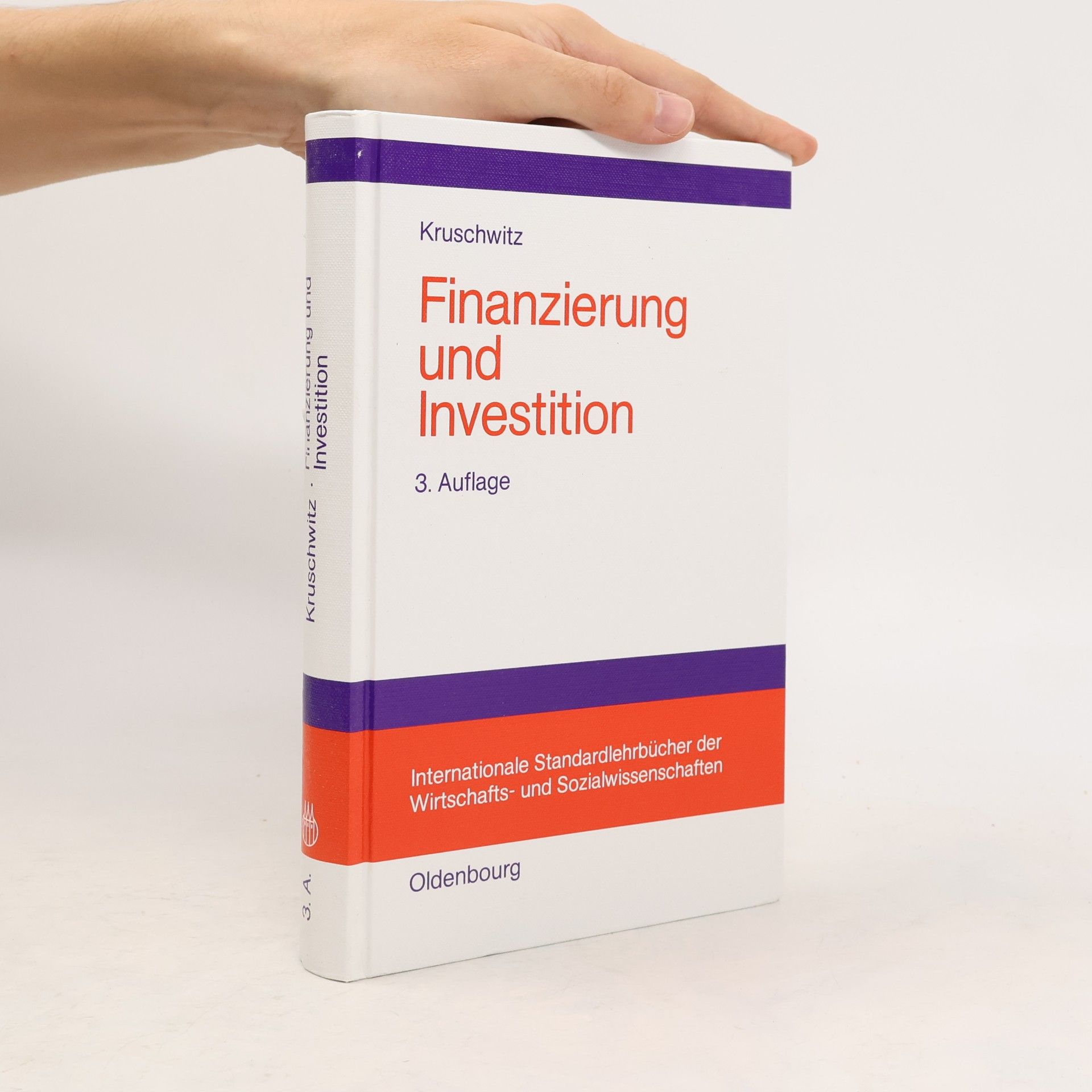 Lutz Kruschwitz Finanzierung und Investition