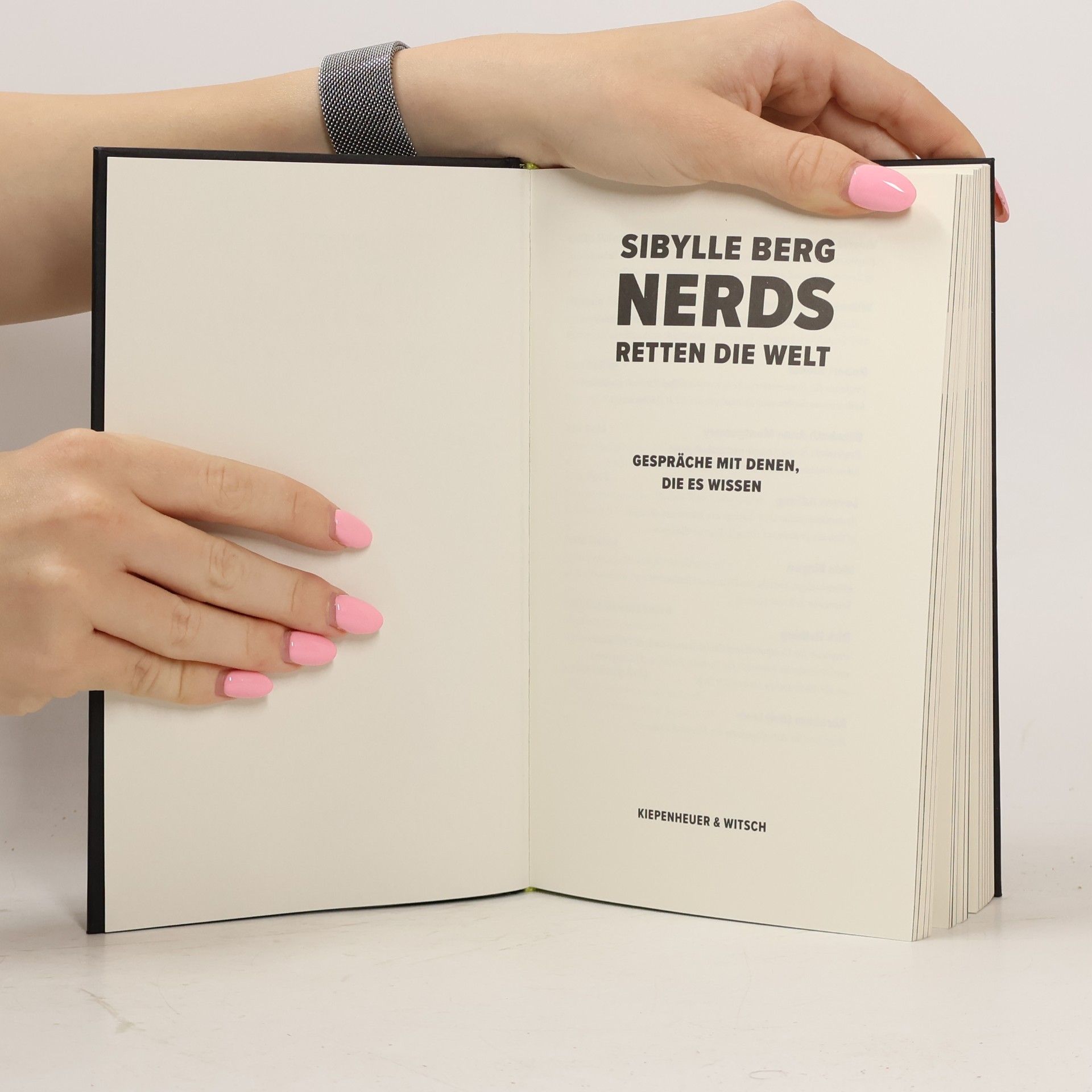 Sibylle Berg Nerds retten die Welt