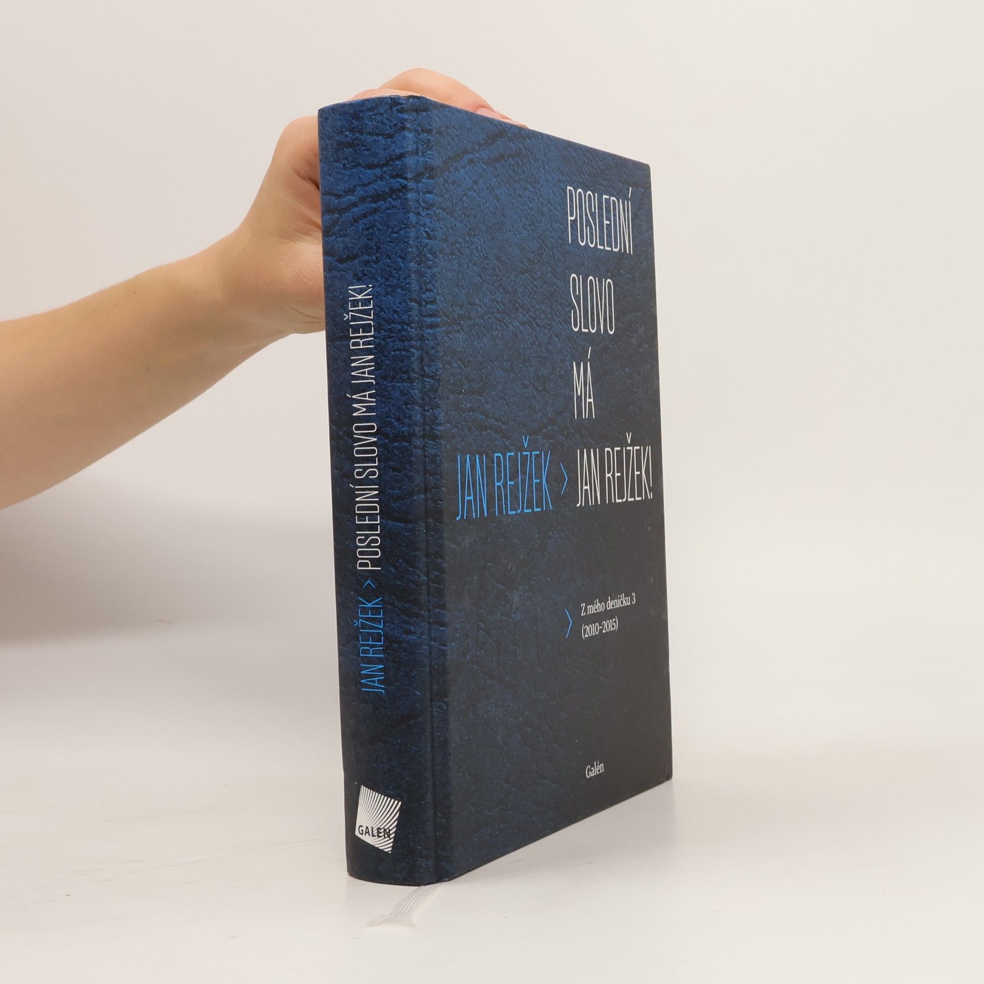 Jan Rejžek Poslední slovo má Jan Rejžek!