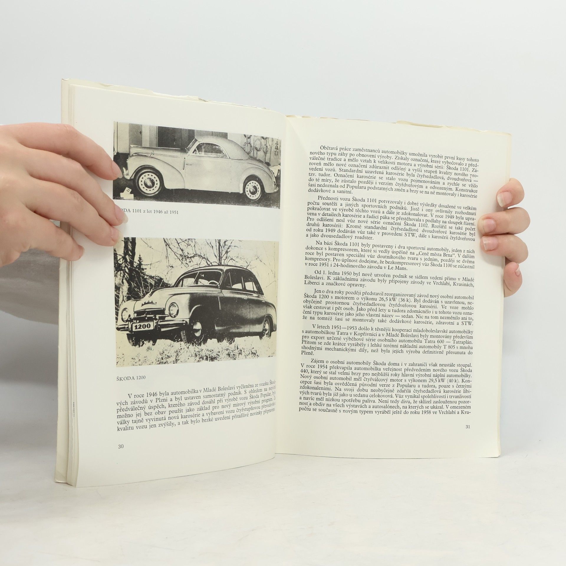 Břetislav Štilec Od prvních škodovek po osobní automobily 105