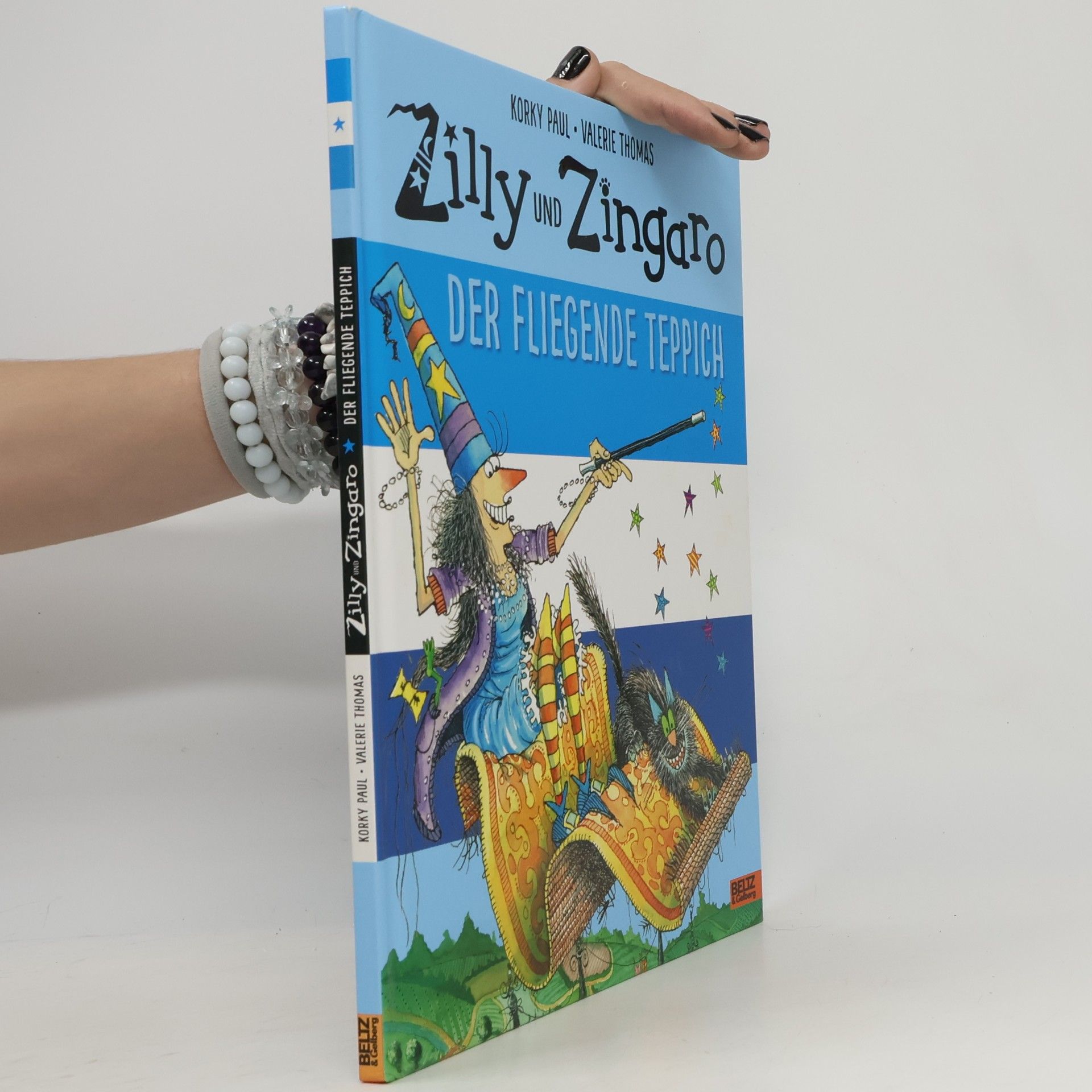Korky Paul Zilly und Zingaro und der fliegende Teppich