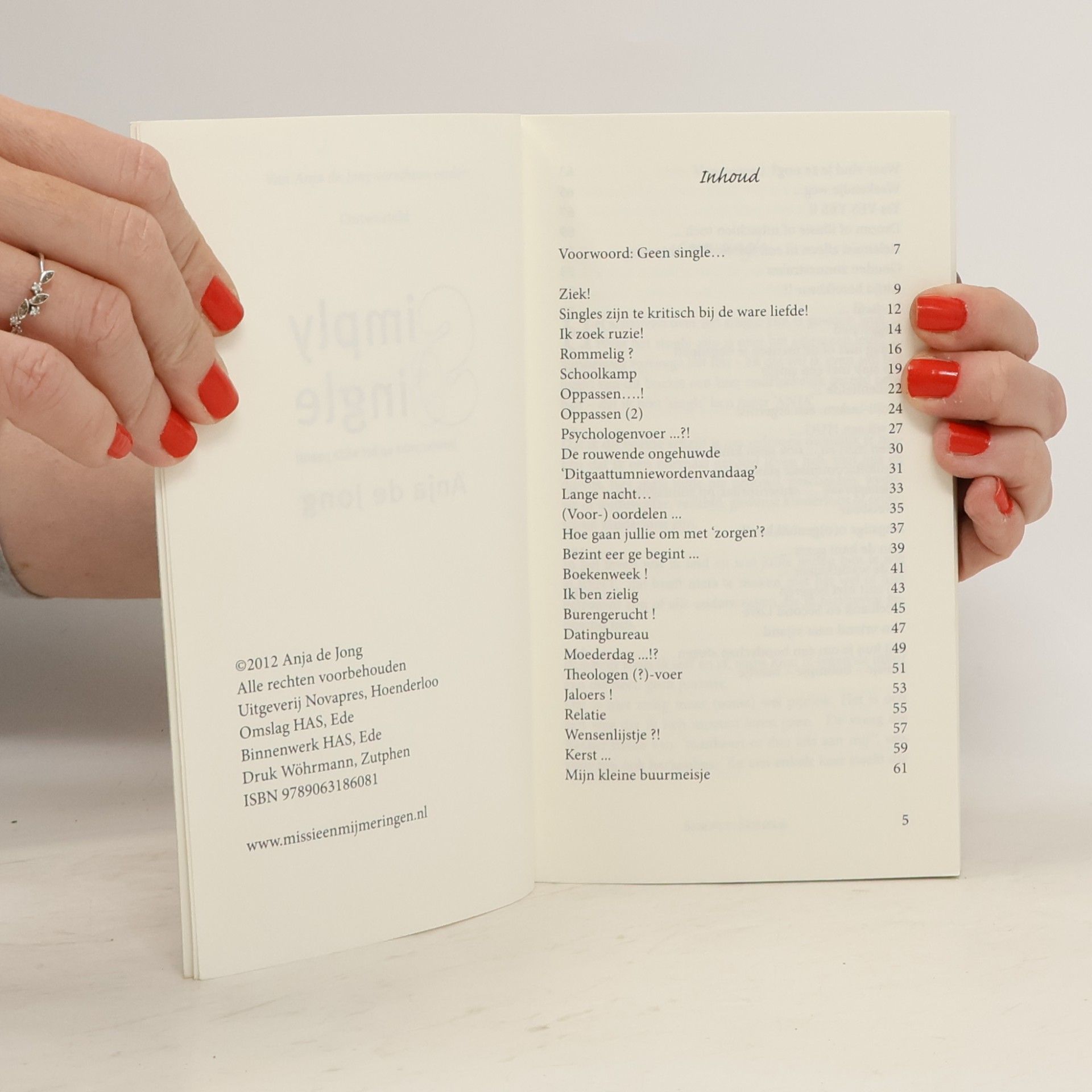 Anja de Jong Simply Single