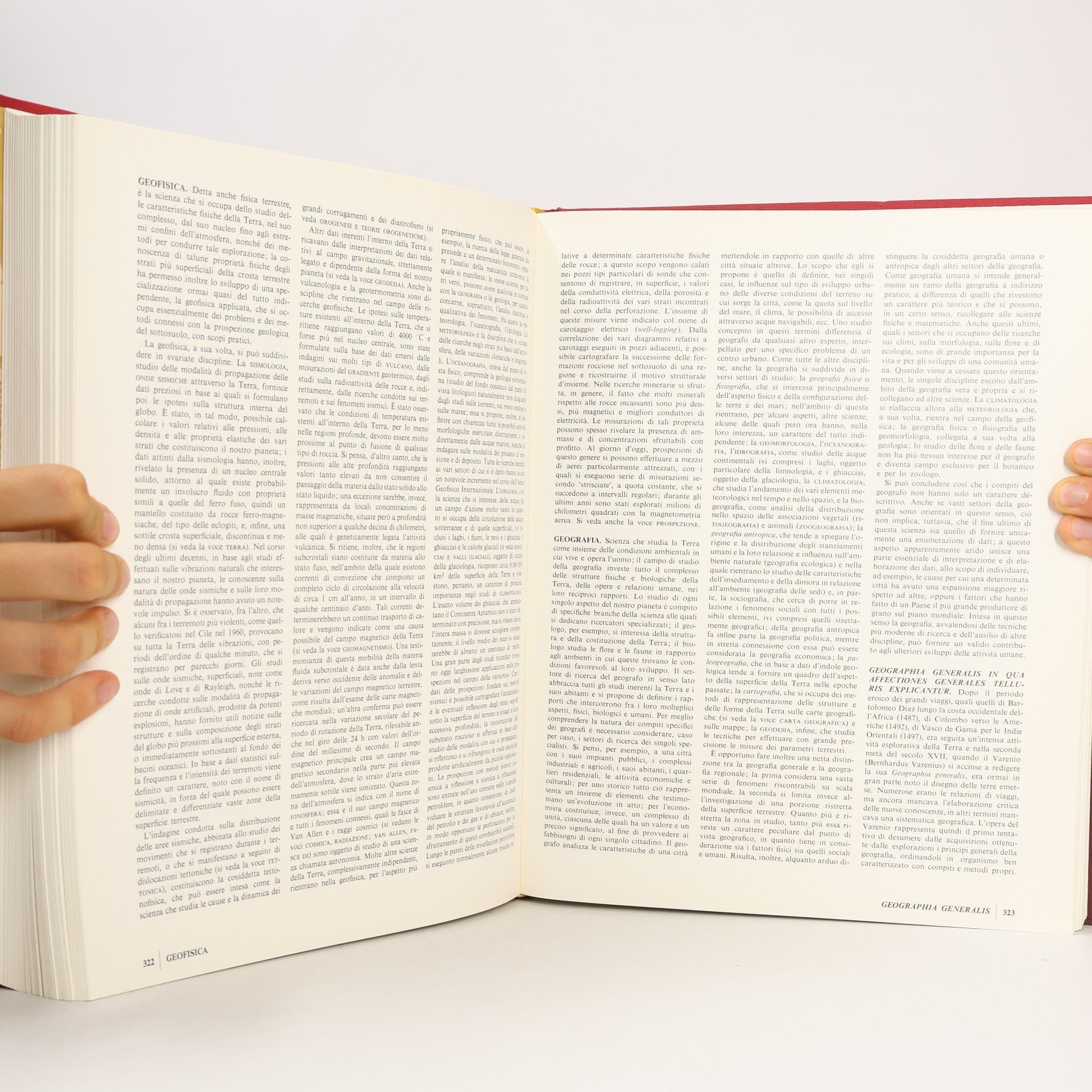 Edgardo Macorini S4 Enciclopedia Mondadori delle Scienze 1 A-C