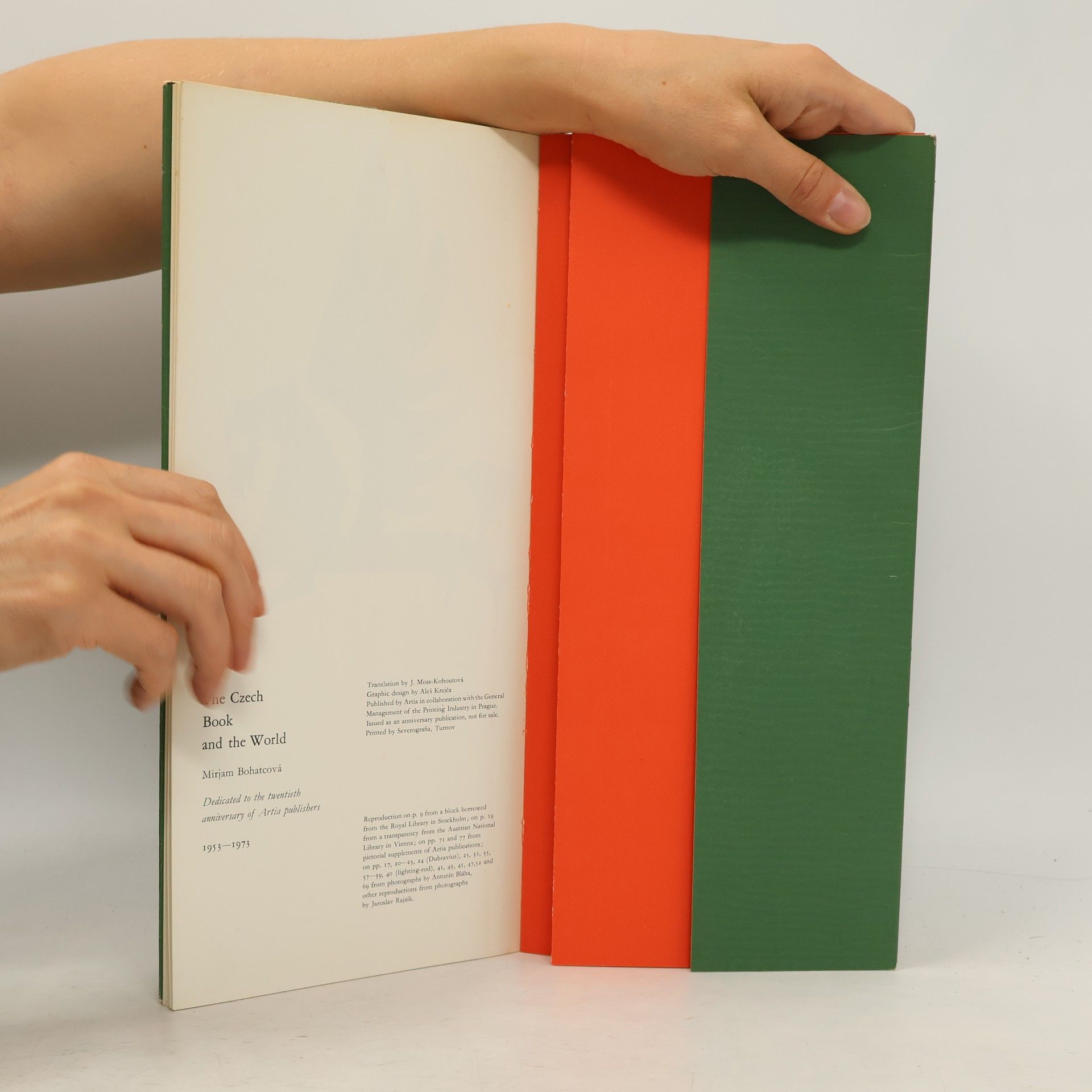 Mirjam Bohatcová ´The Czech Book and the World