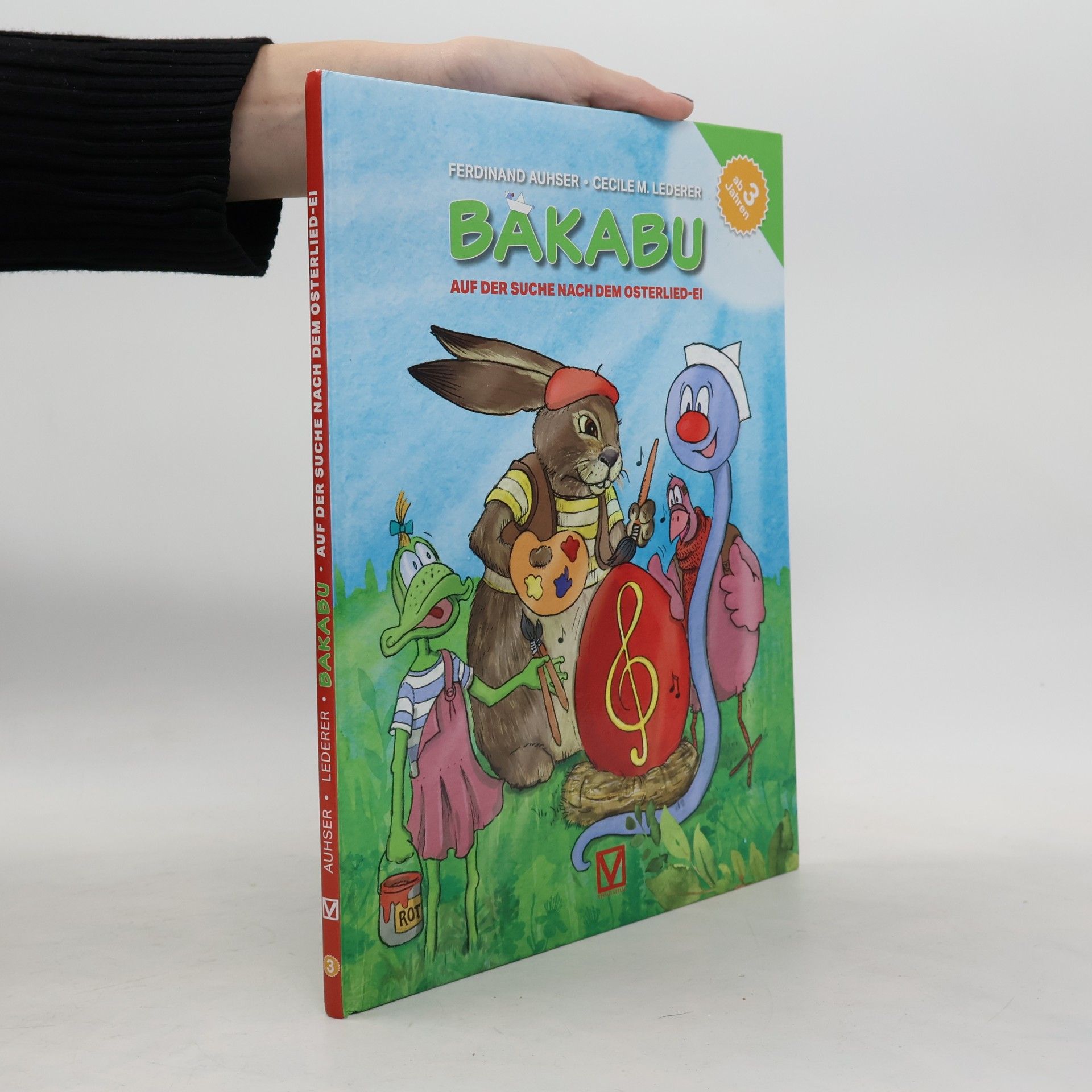 Bakabu auf der Suche nach dem Osterlied-Ei