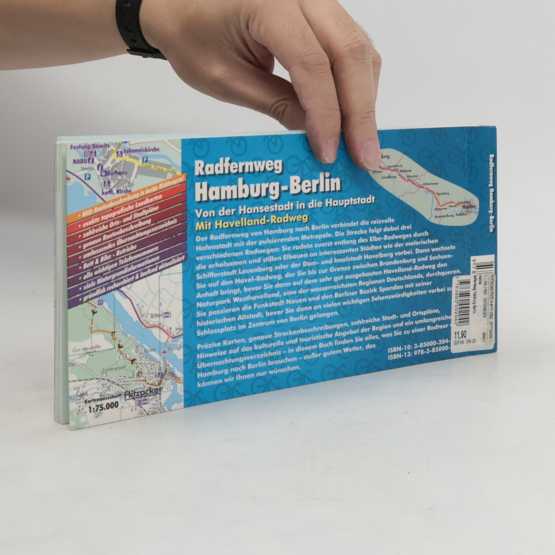 bikeline: Radfernweg Hamburg-Berlin