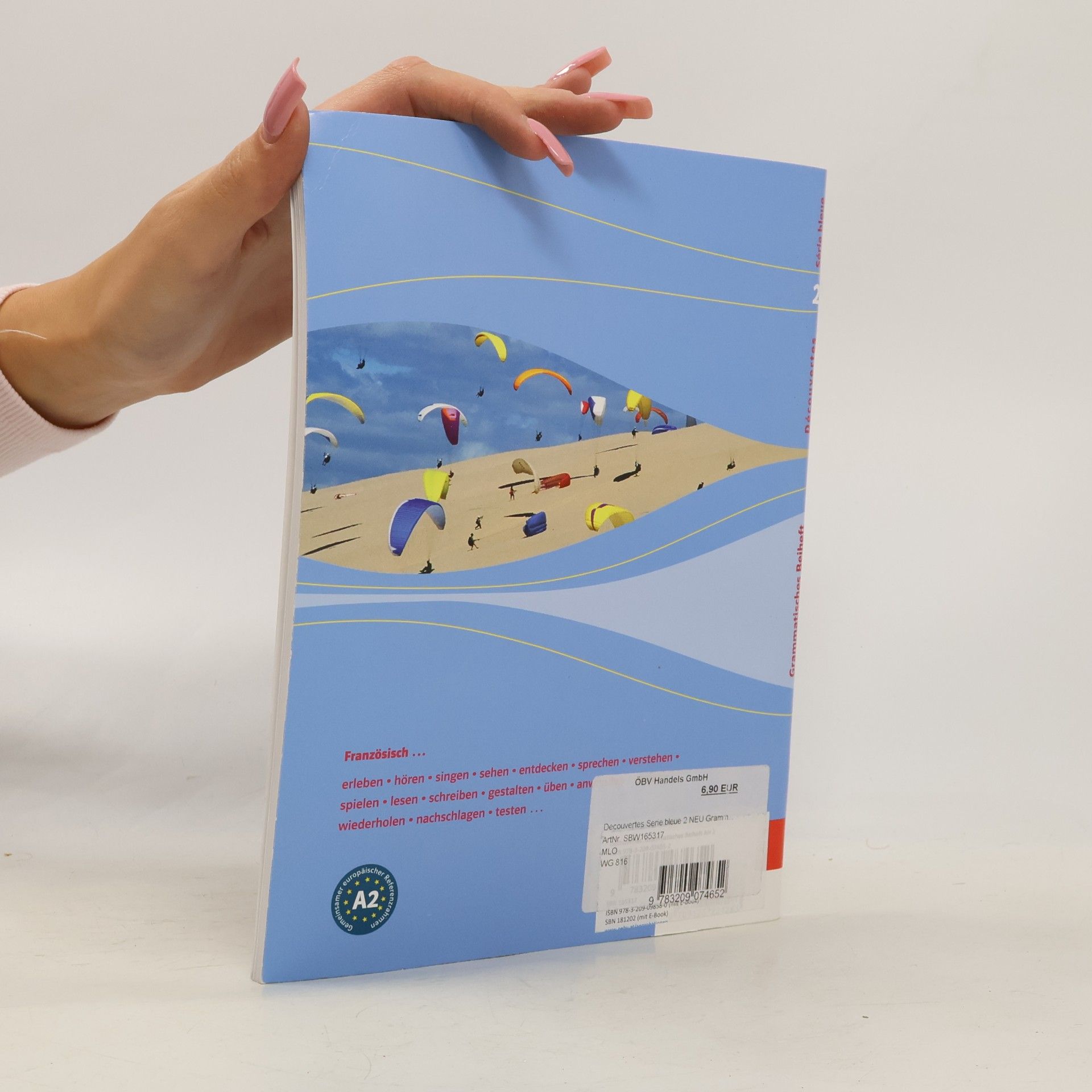 Autorenkollektiv Découvertes 2, Série bleue, Grammatisches Beiheft