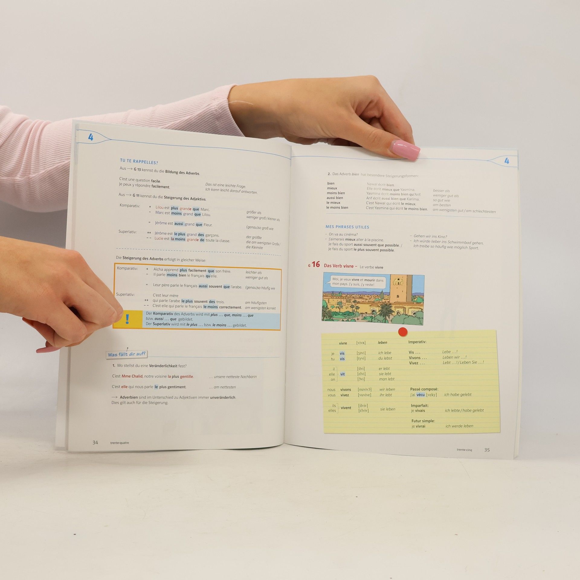 Birgit Bruckmayer Découvertes 3, Grammatisches Beiheft + E-Book