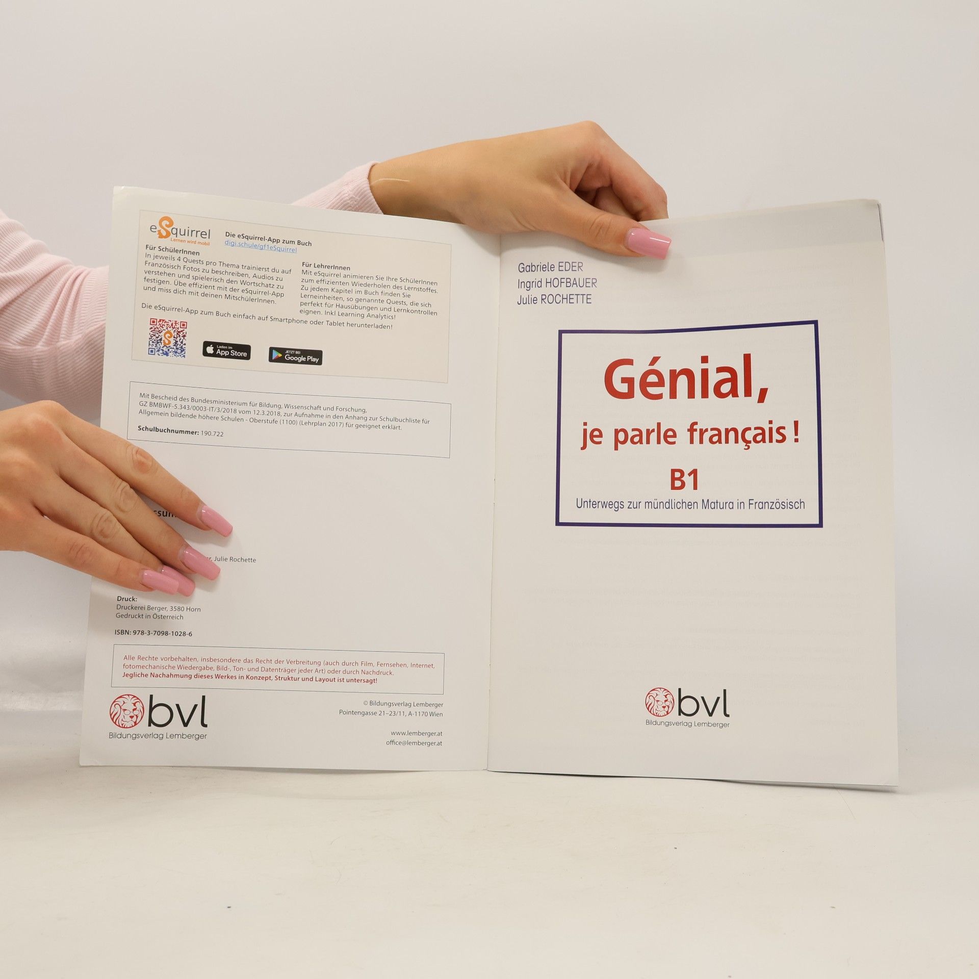 Gabriele Eder Génial, je parle français! B1