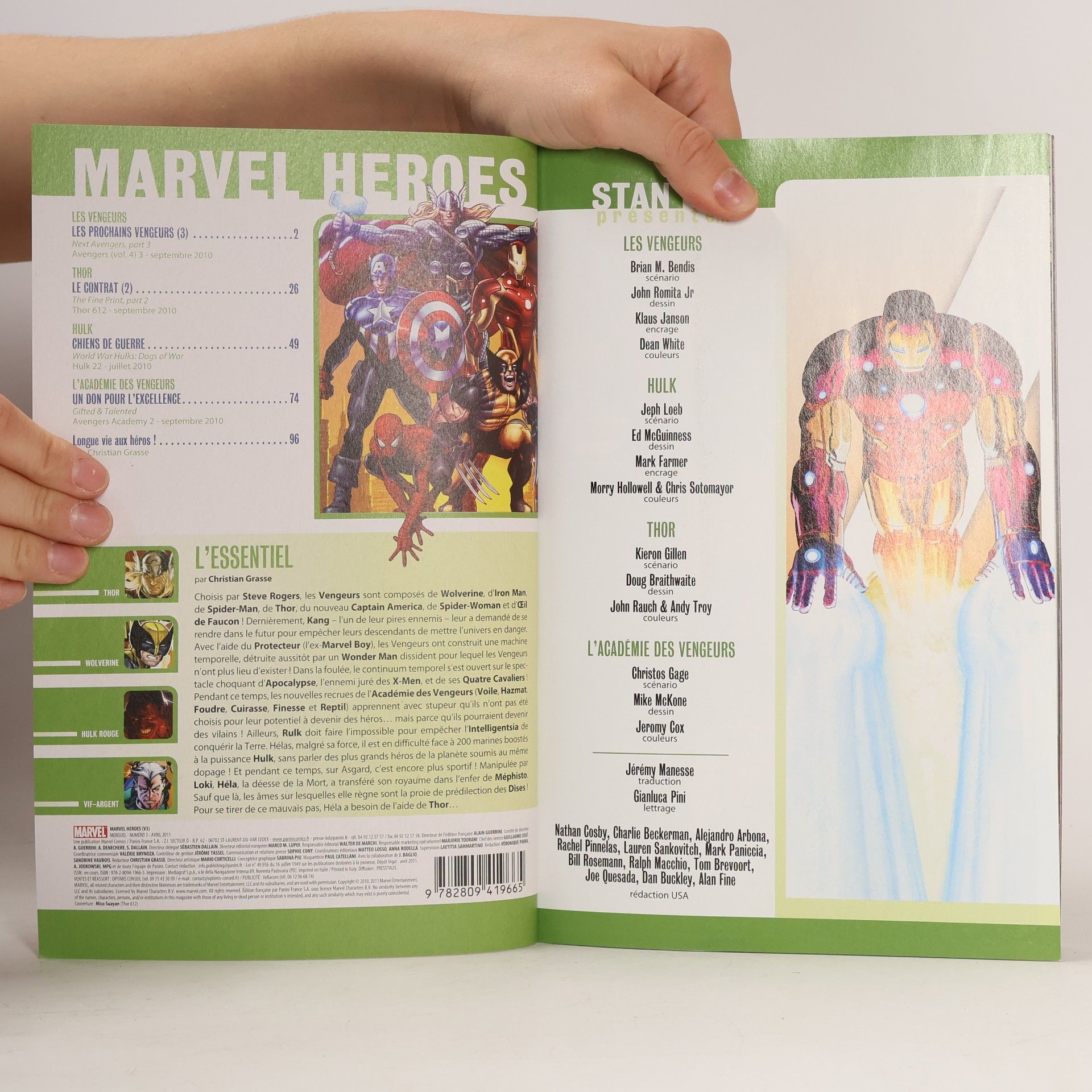 Bendis M. Brian Marvel Heroes