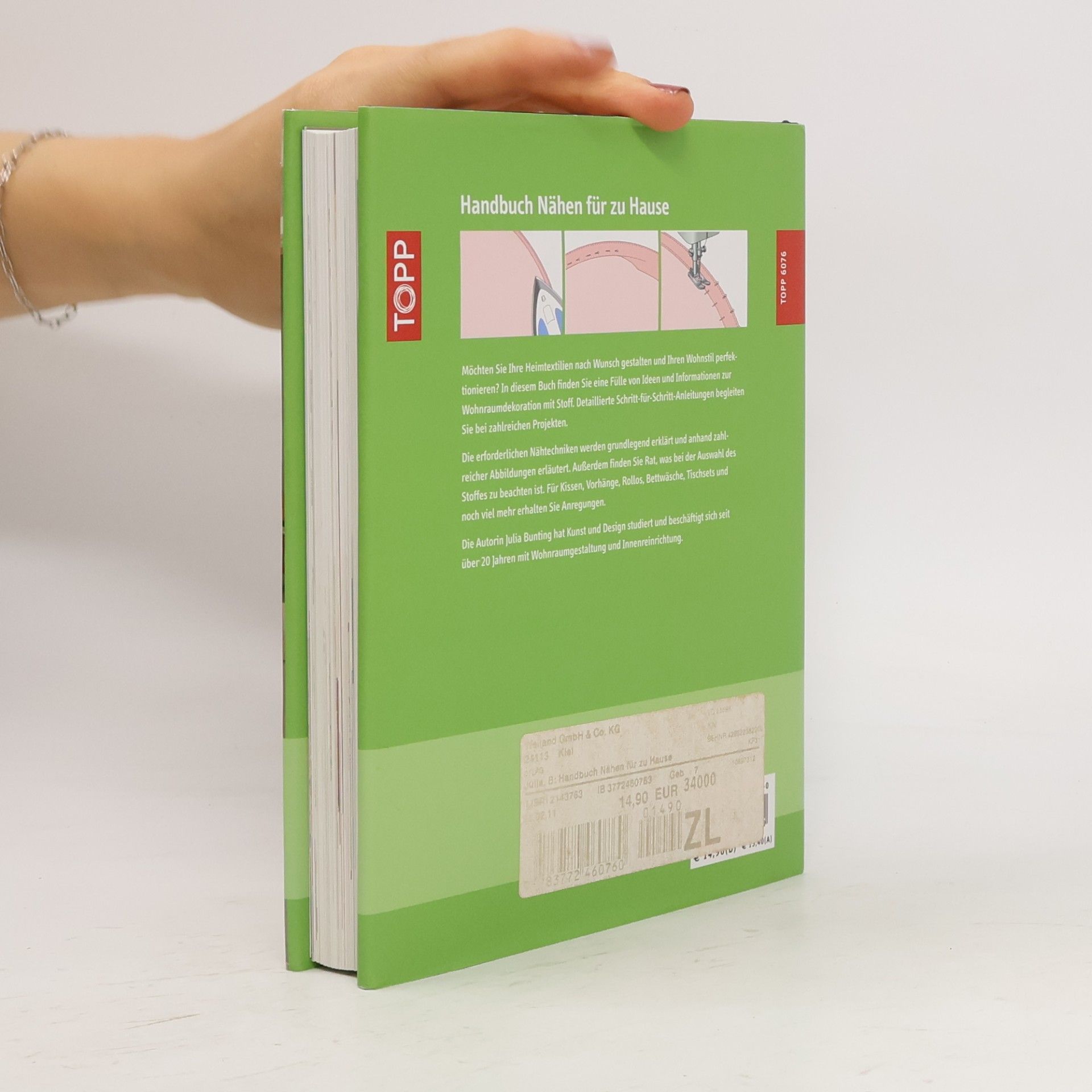 Julia Bunting Handbuch Nähen für zu Hause