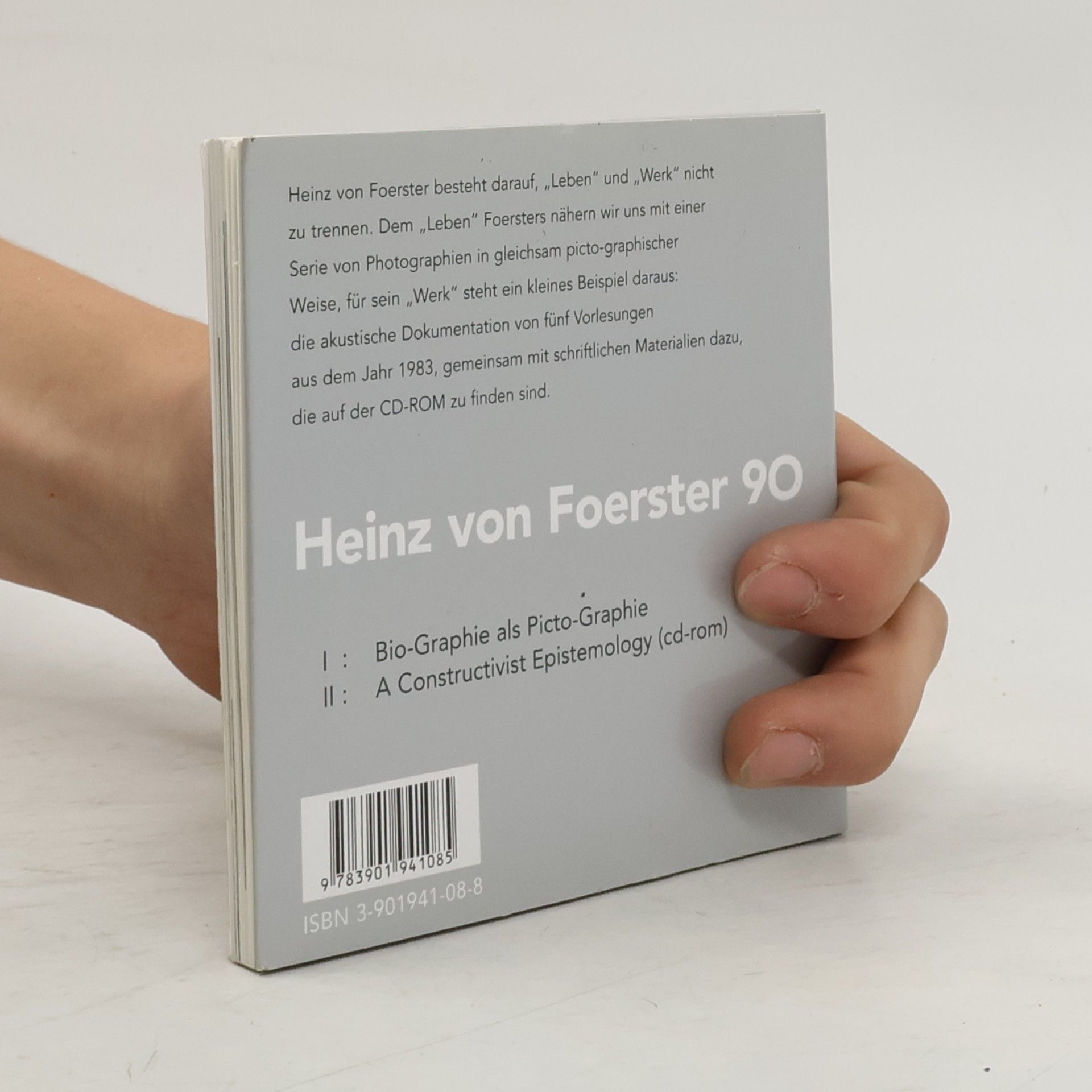 Gerhard Grössing Heinz von Foerster 90