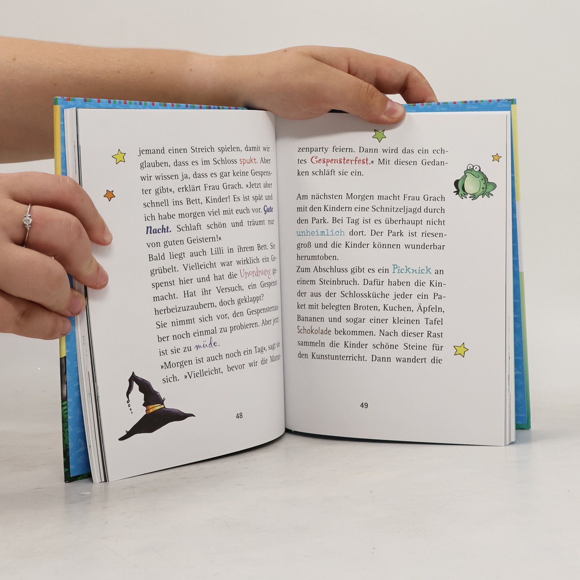 Knister Hexe Lilli und die verzauberte Klassenfahrt