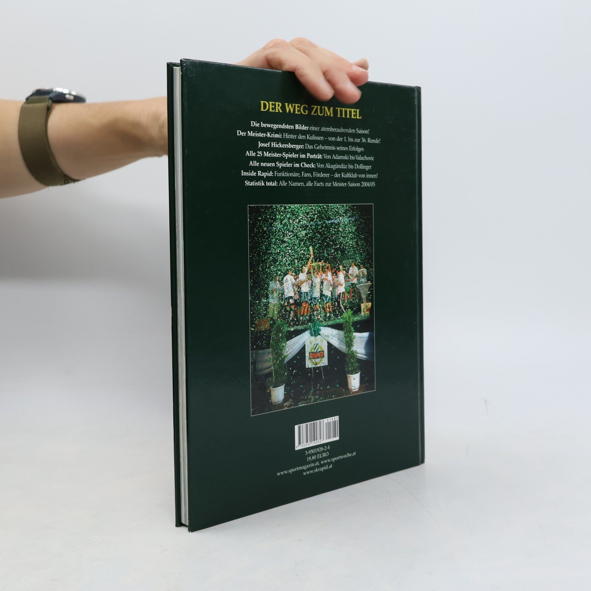 Autores varios Rapid - Der Weg zum schönsten Meistertitel aller Zeiten!