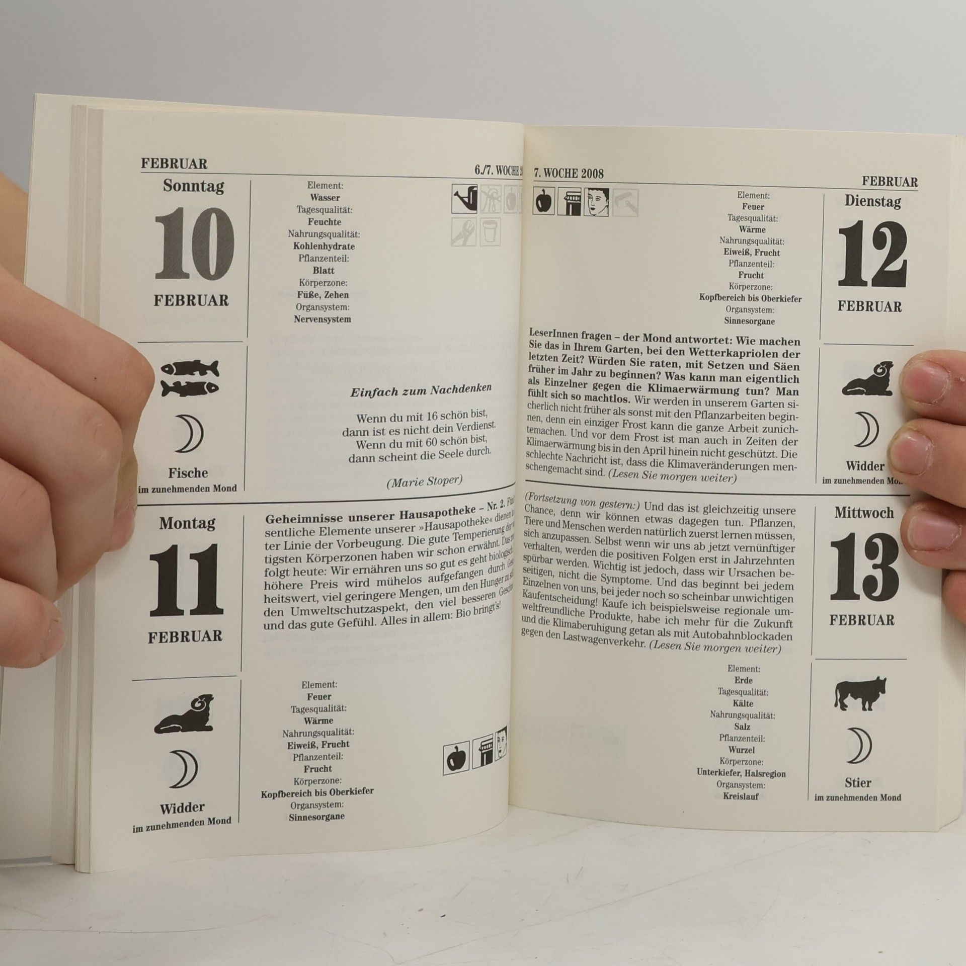 Johanna Paungger Poppe Das Mond-Jahrbuch 2008