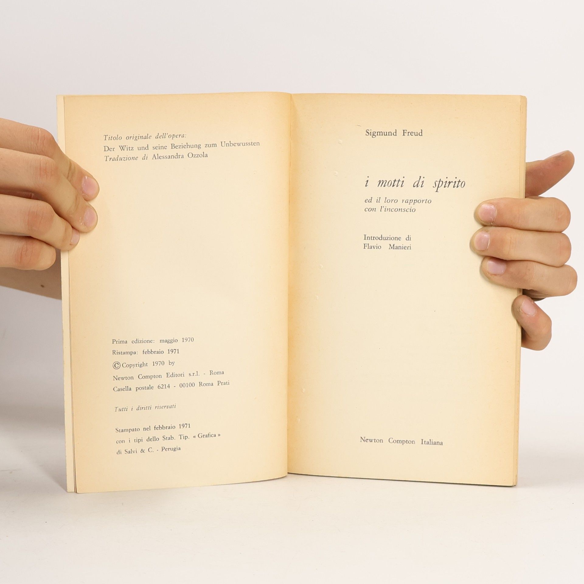 Sigmund Freud I motti di spirito