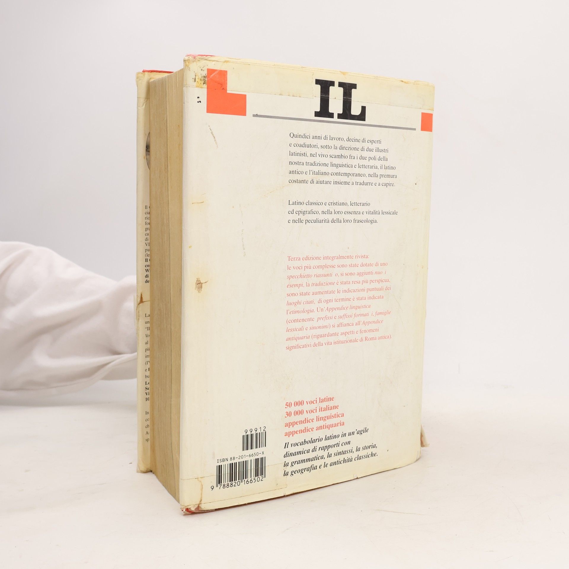 Luigi Castiglioni Il vocabolario della lingua latina