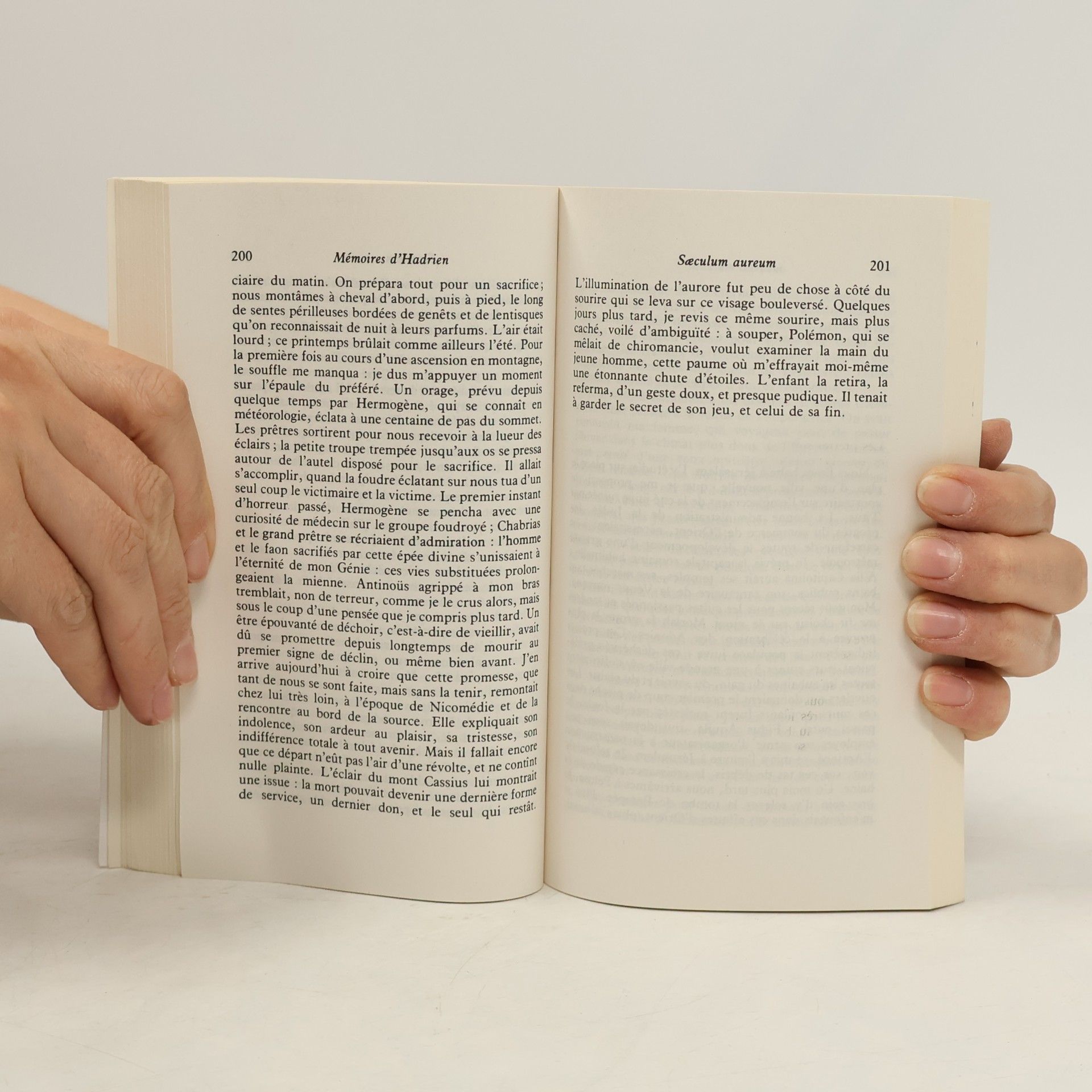 Marguerite Yourcenar Mémoires d'Hadrien / Carnets de notes de \"Mémoires d'Hadrien\"