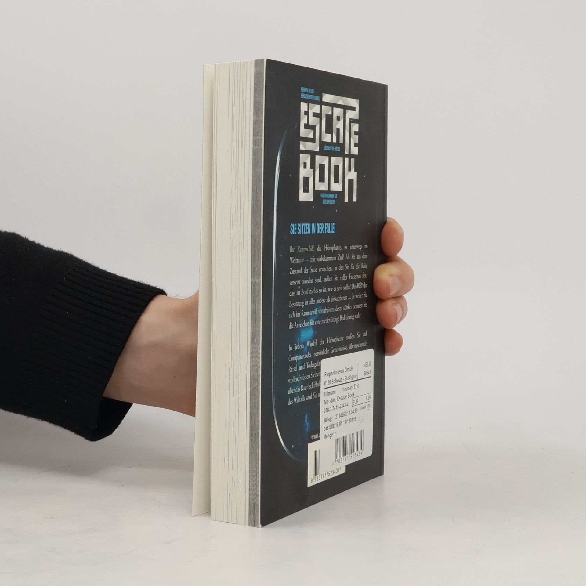 E. ric Nieudan Escape book - Panik im Hyperspace