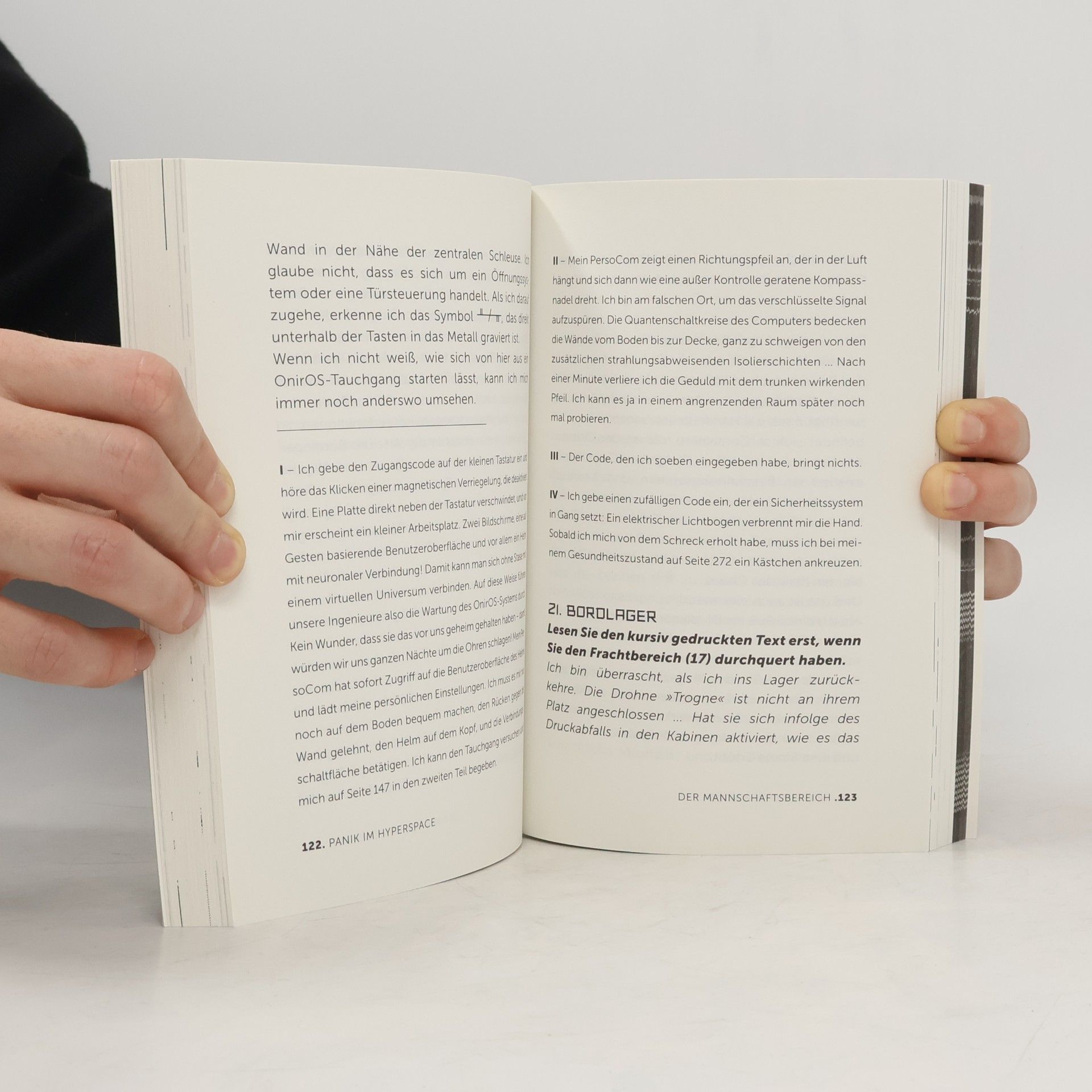 E. ric Nieudan Escape book - Panik im Hyperspace