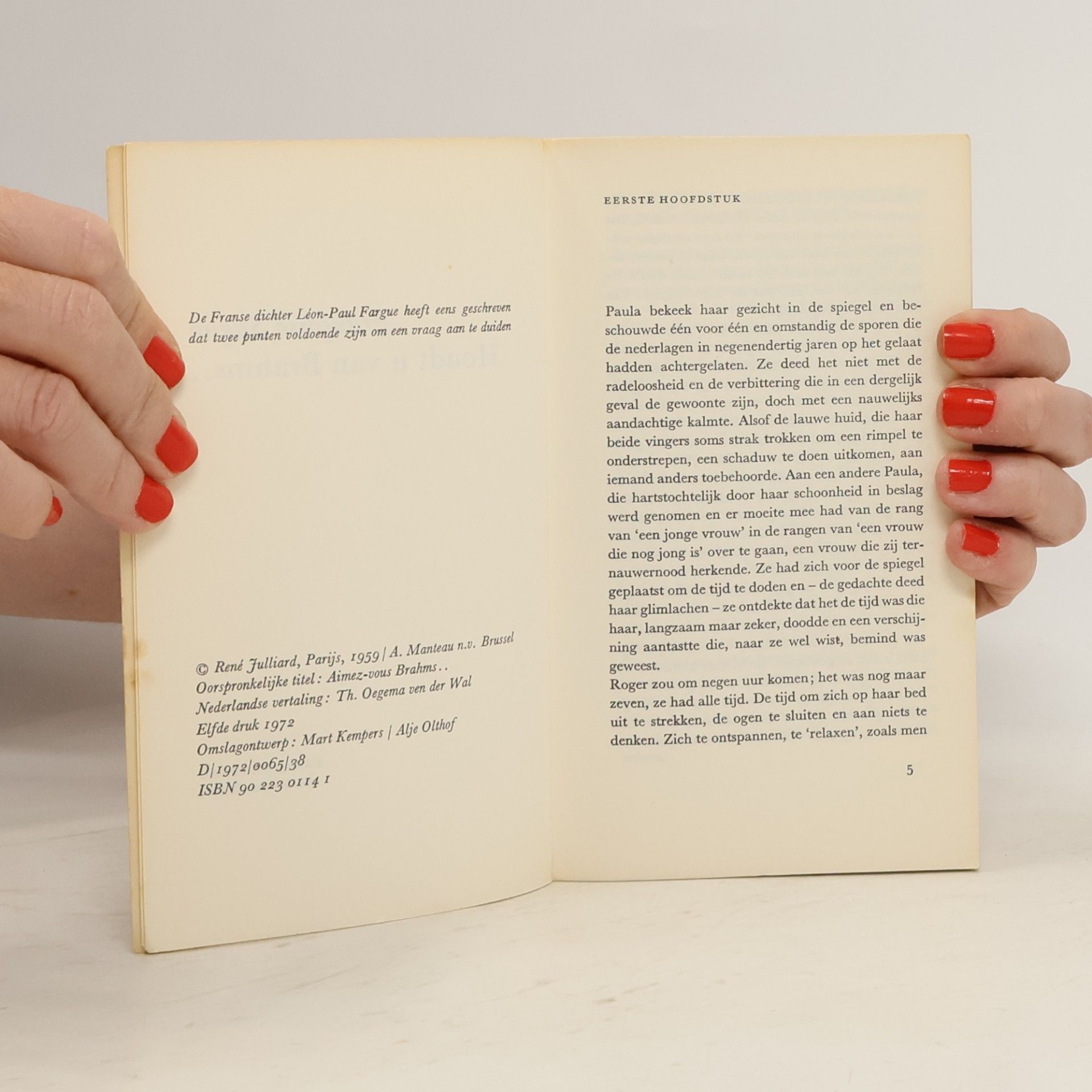 Françoise Sagan Marnixpocket - 3: Houdt u van Brahms