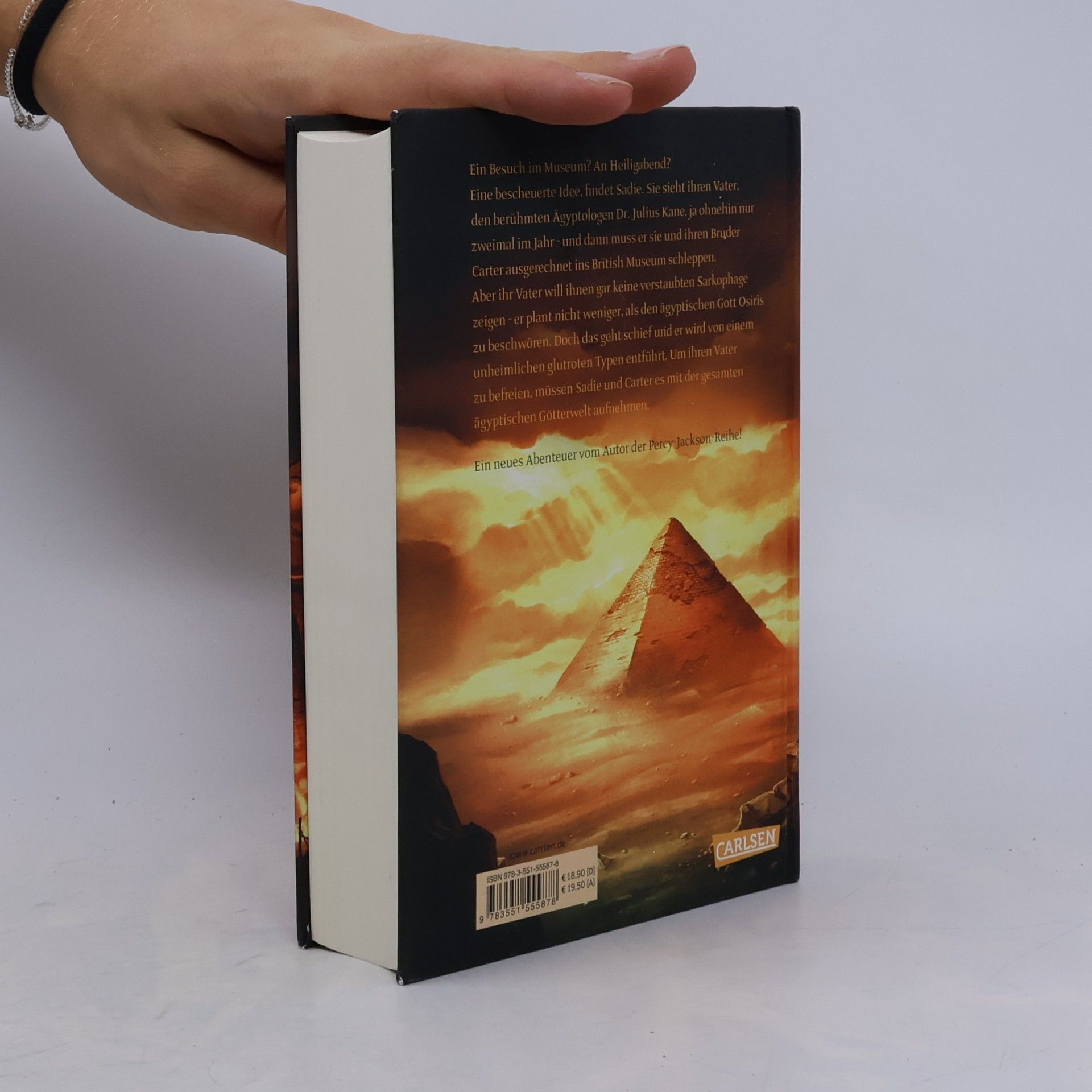 Rick Riordan Die Kane-Chroniken 1. Die rote Pyramide