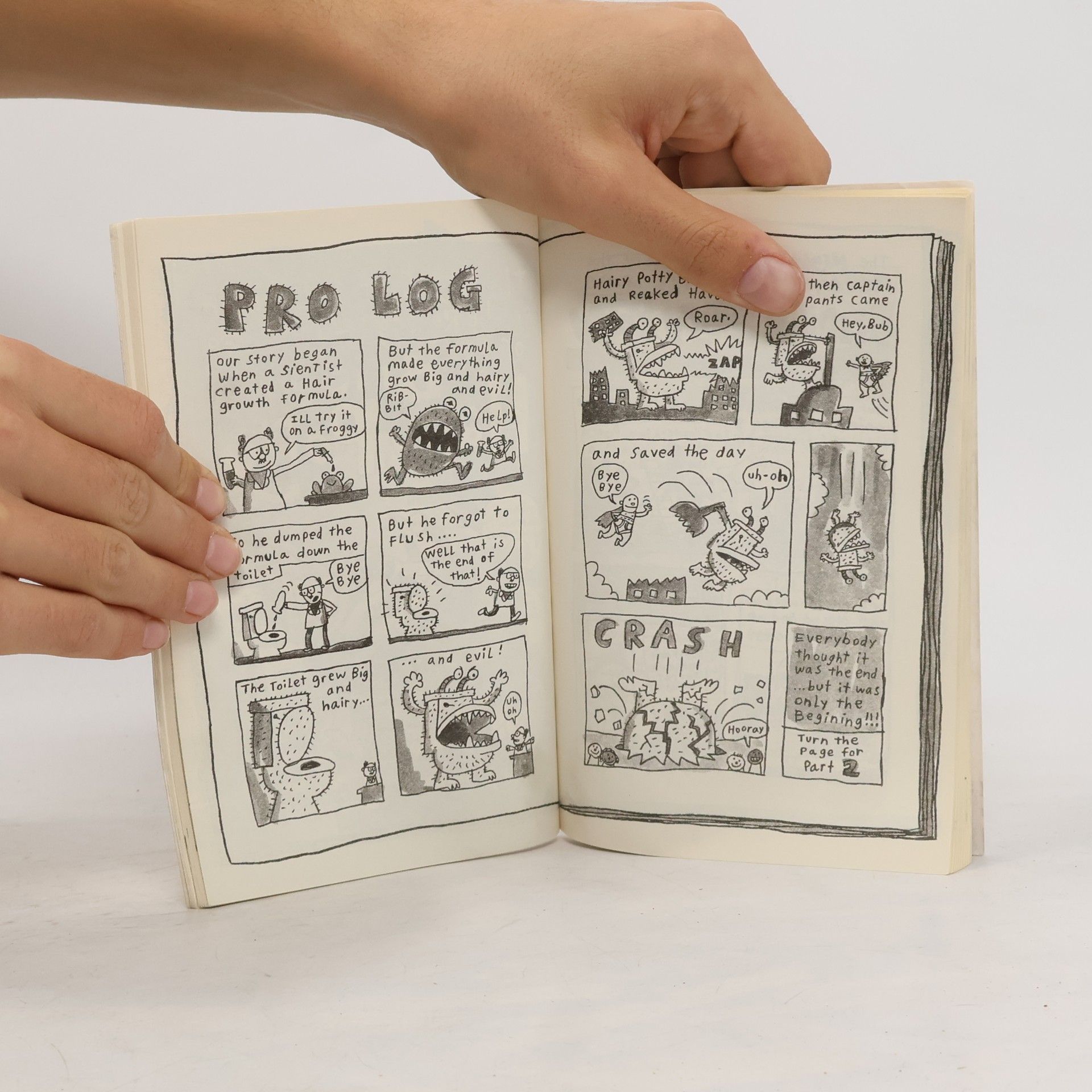 Dav Pilkey Captain Underpants Extra-Crunchy Book O'Fun 2