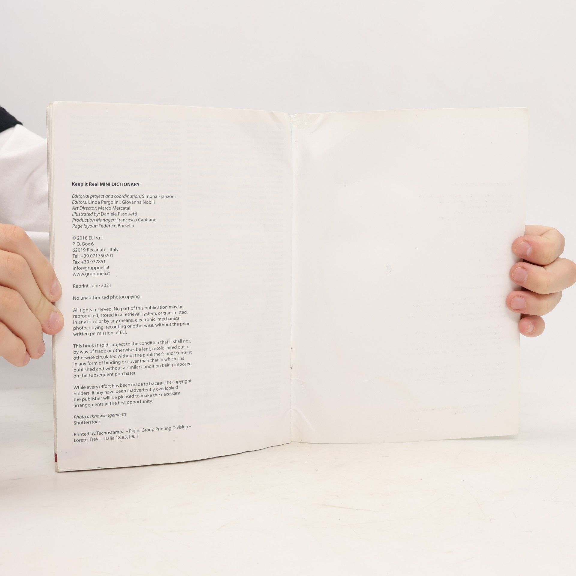 Daniele Pasquetti Keep It Real: Mini Dictionary