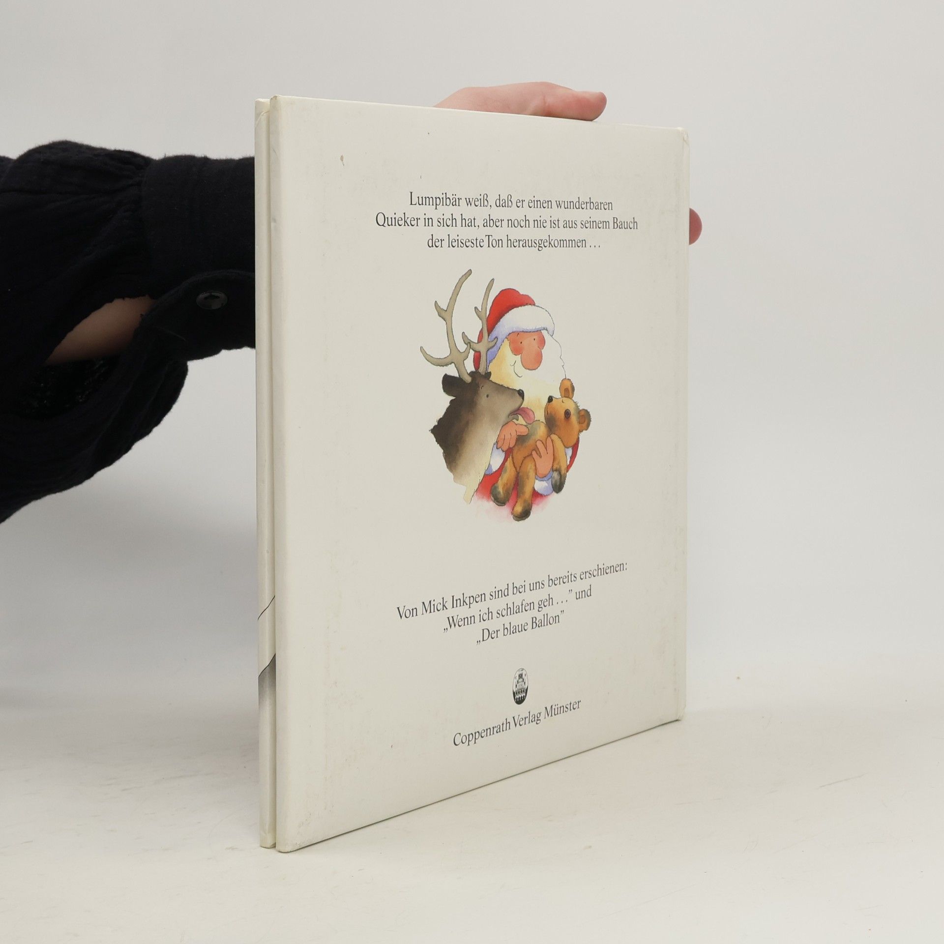 Mick Inkpen Teddy, sag mal Quiek. Dieses Buch quiekt