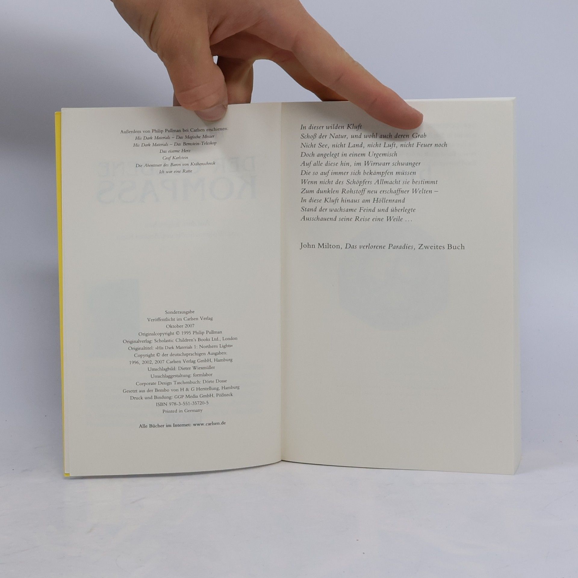 Philip Pullman Der Goldene Kompass 1-3