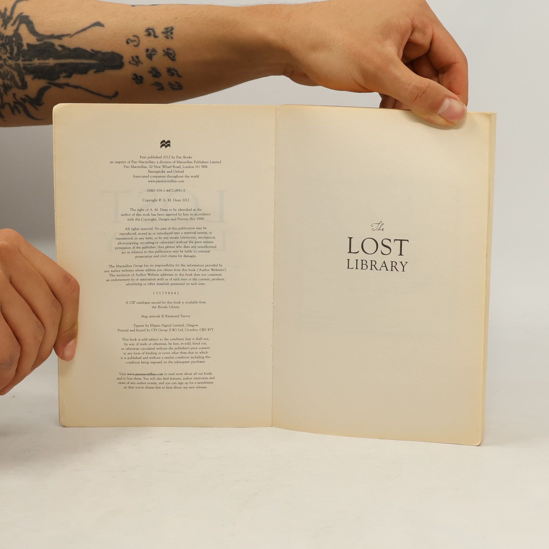 A. M. Dean The Lost Library
