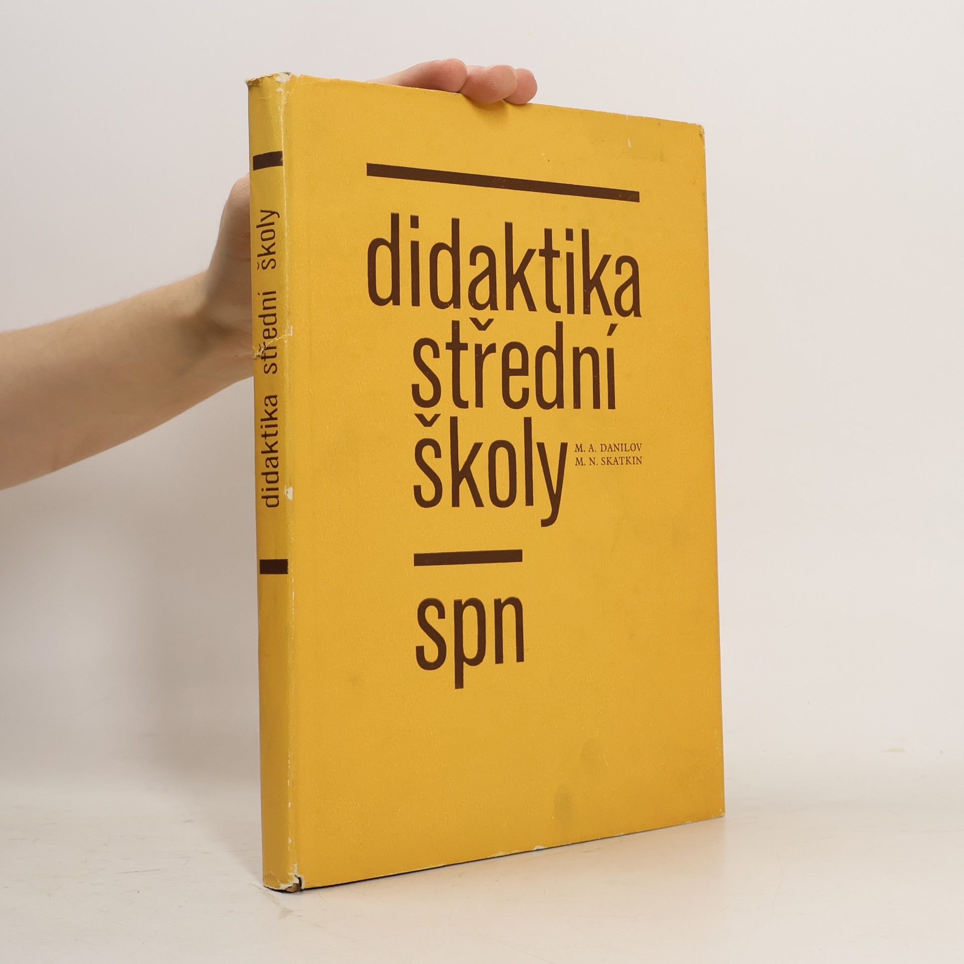 M.N. Skatkin Didaktika střední školy