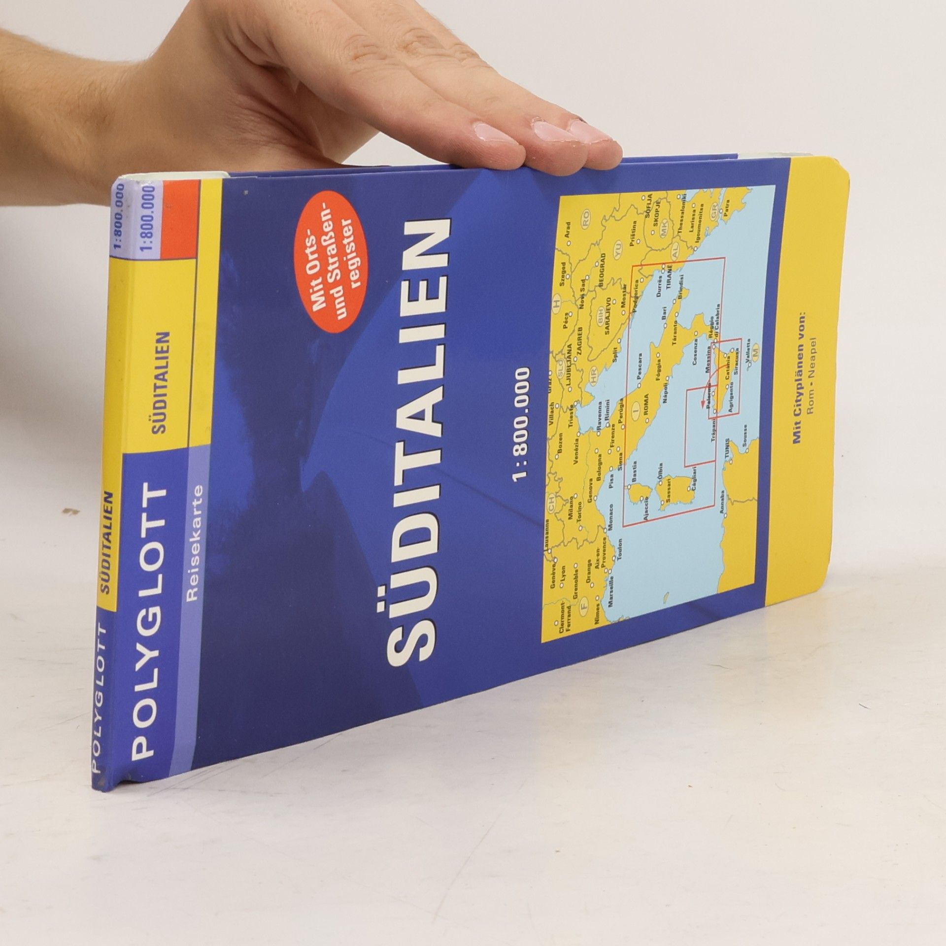 Polyglott Reisekarten, Süditalien