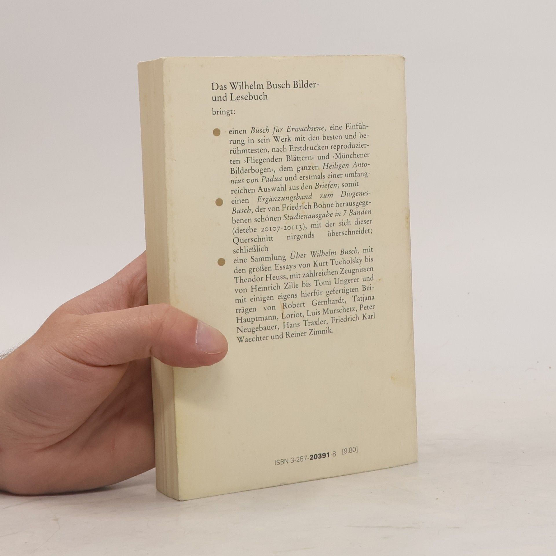 Wilhelm Busch Das Wilhelm-Busch-Bilder- und -Lesebuch