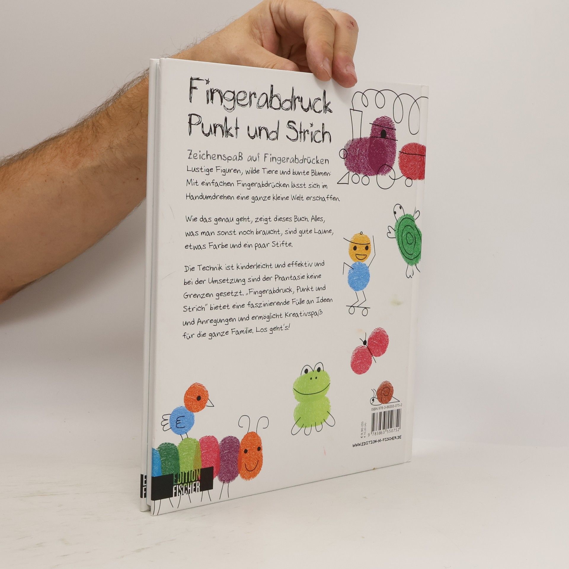 Ed Emberley Fingerabdruck Punkt und Strich