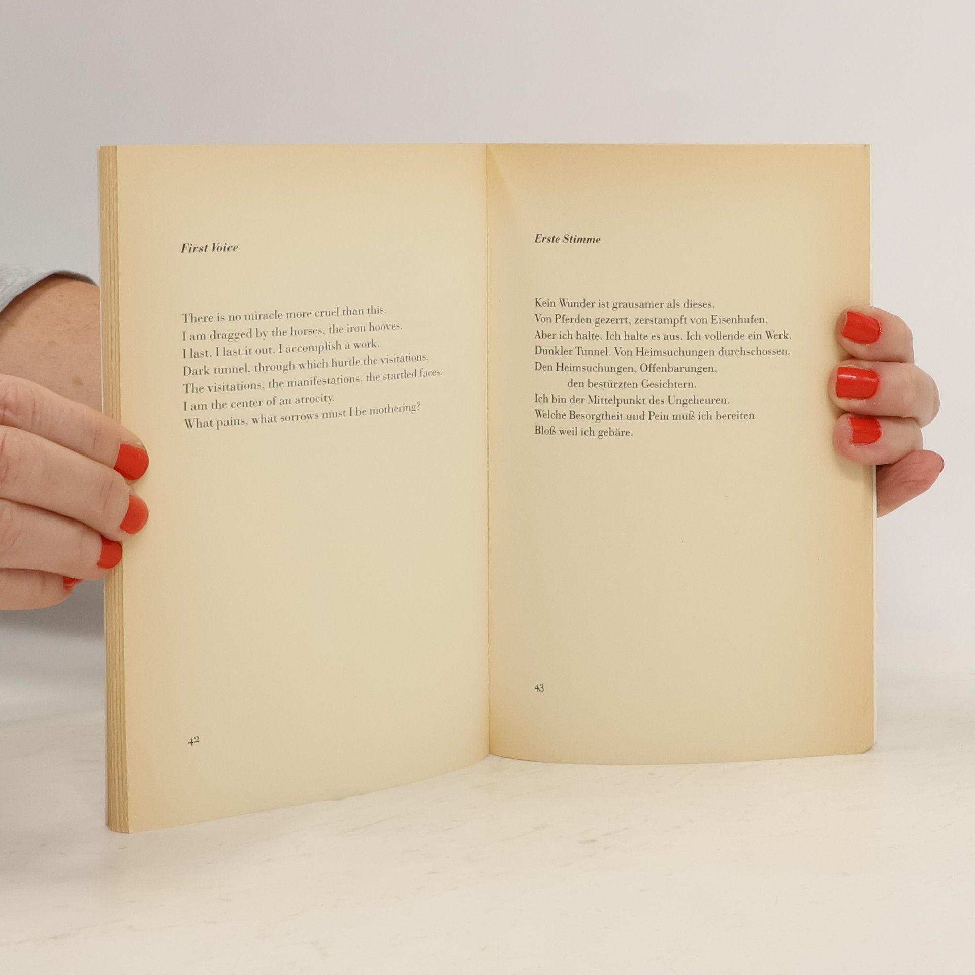 Sylvia Plath Drei Frauen. Three Women. Ein Gedicht für drei Stimmen. Text dtsch.-engl.