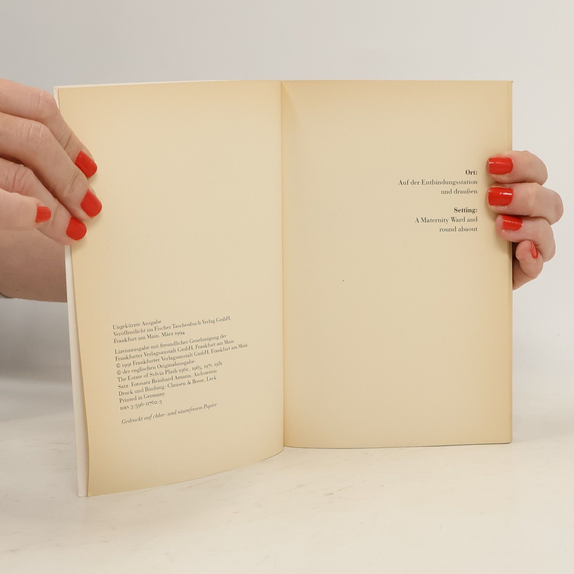 Sylvia Plath Drei Frauen. Three Women. Ein Gedicht für drei Stimmen. Text dtsch.-engl.