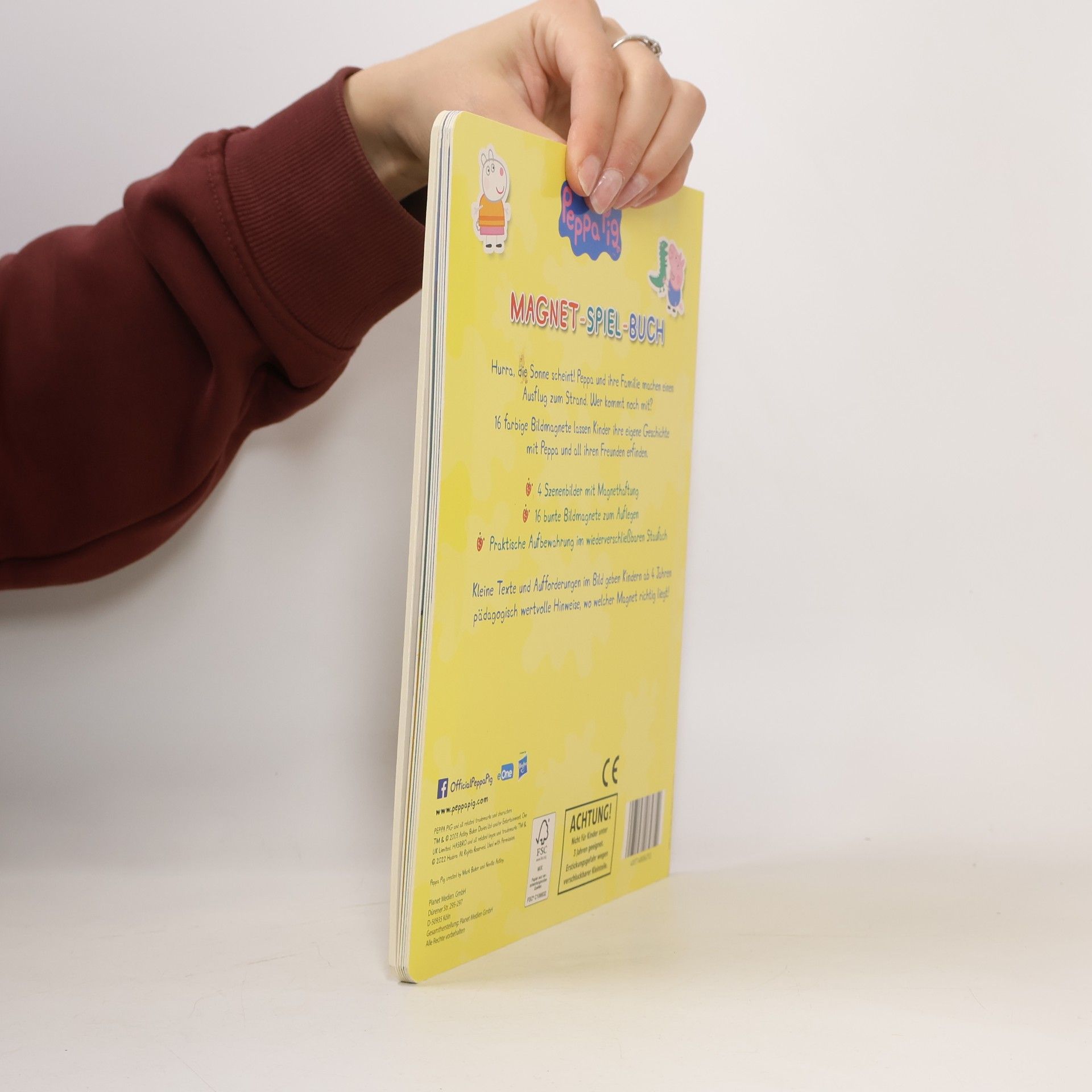 Autorenkollektiv Peppa Pig Magnet-Spiel Buch