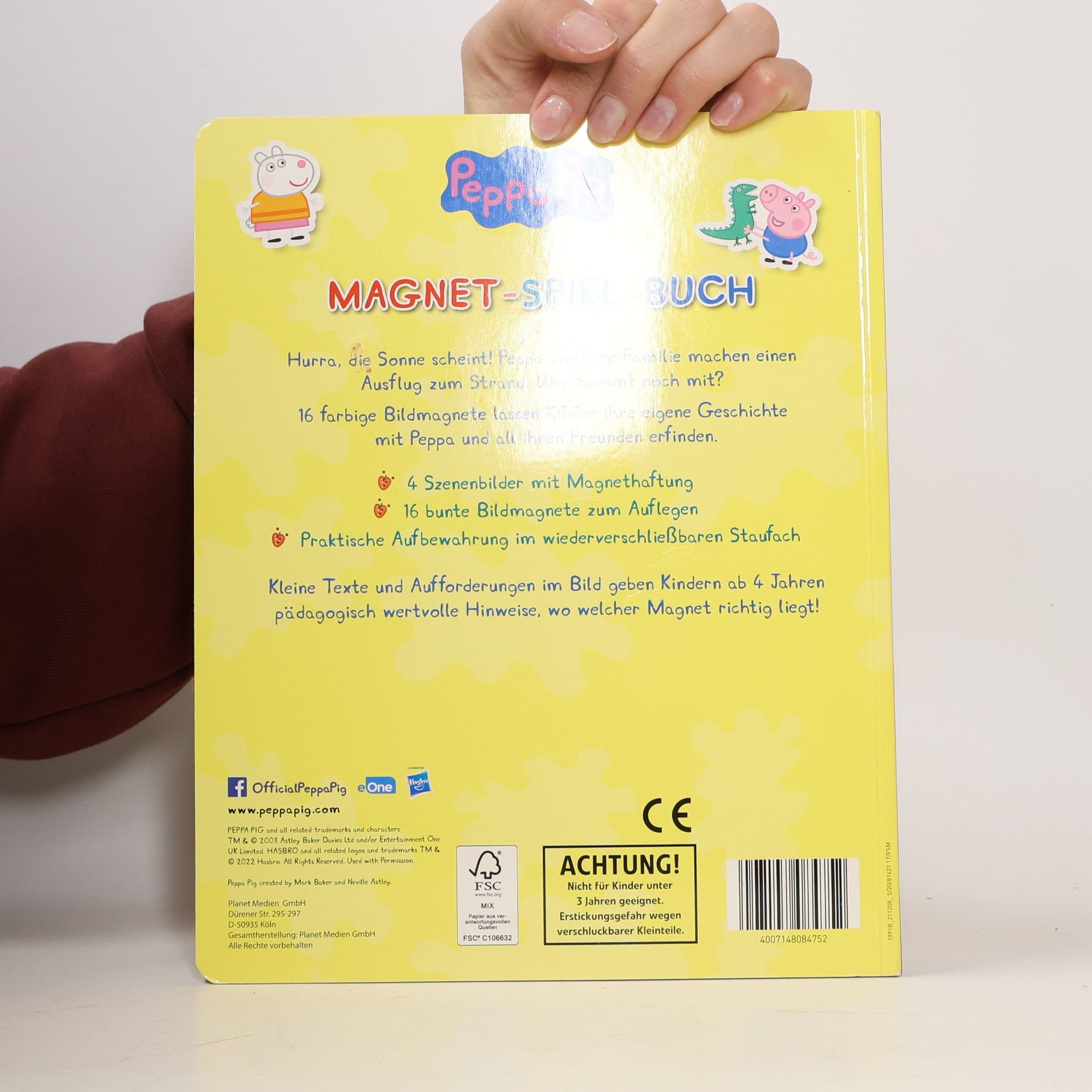 Autorenkollektiv Peppa Pig Magnet-Spiel Buch