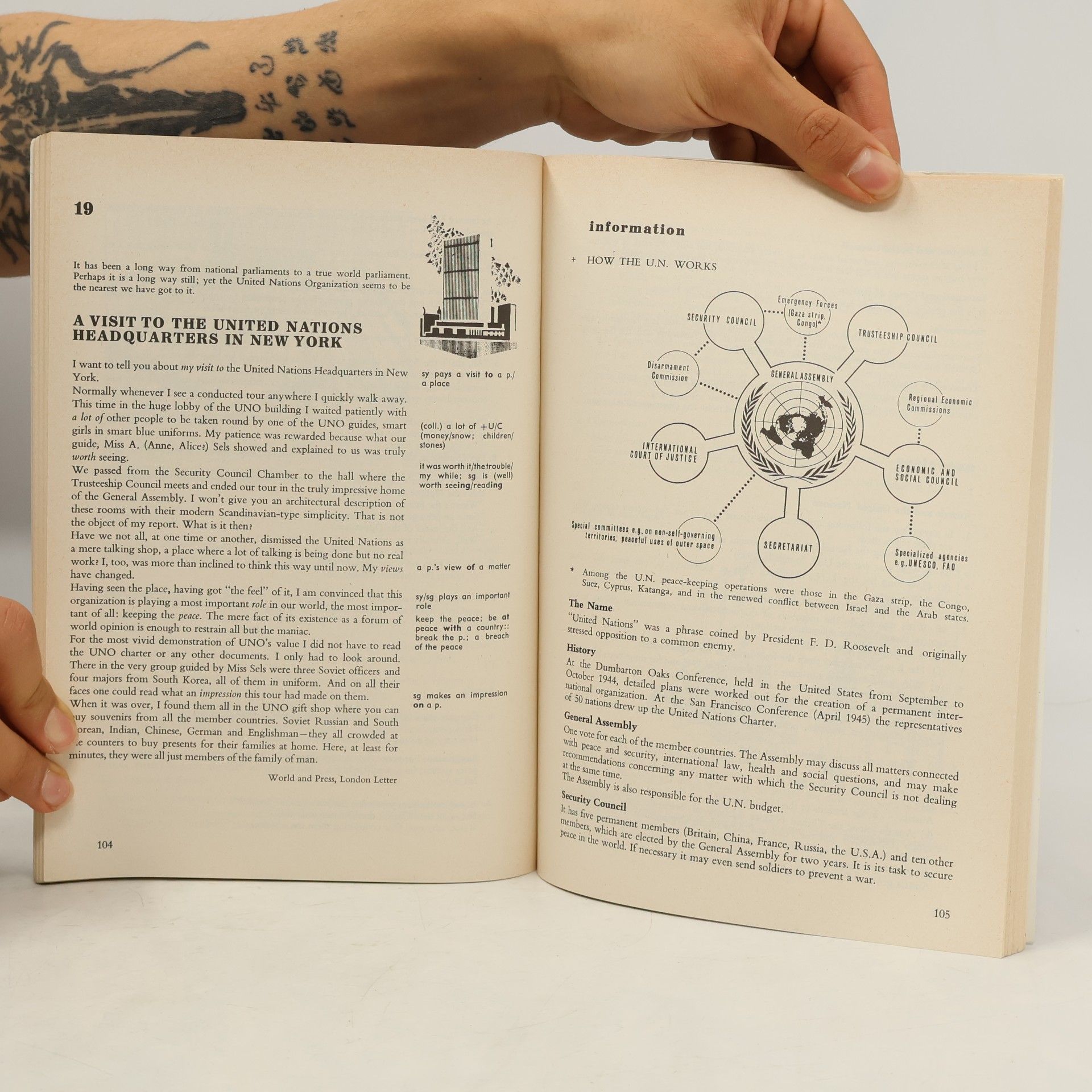 Various authors English The World Over: Words at Work, Companion to Part 1
