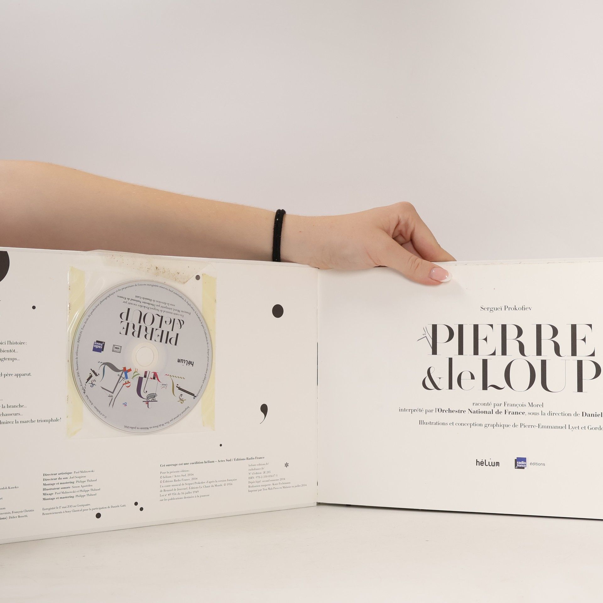 Prokofiev, Sergei Pierre et le loup (Book + CD): raconté par François Morel
