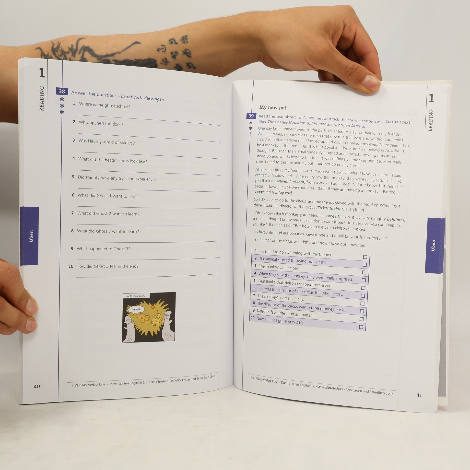 Nicole Eisinger-Müllner Durchstarten 2. Klasse - Englisch Mittelschule/AHS - Lesen und Schreiben
