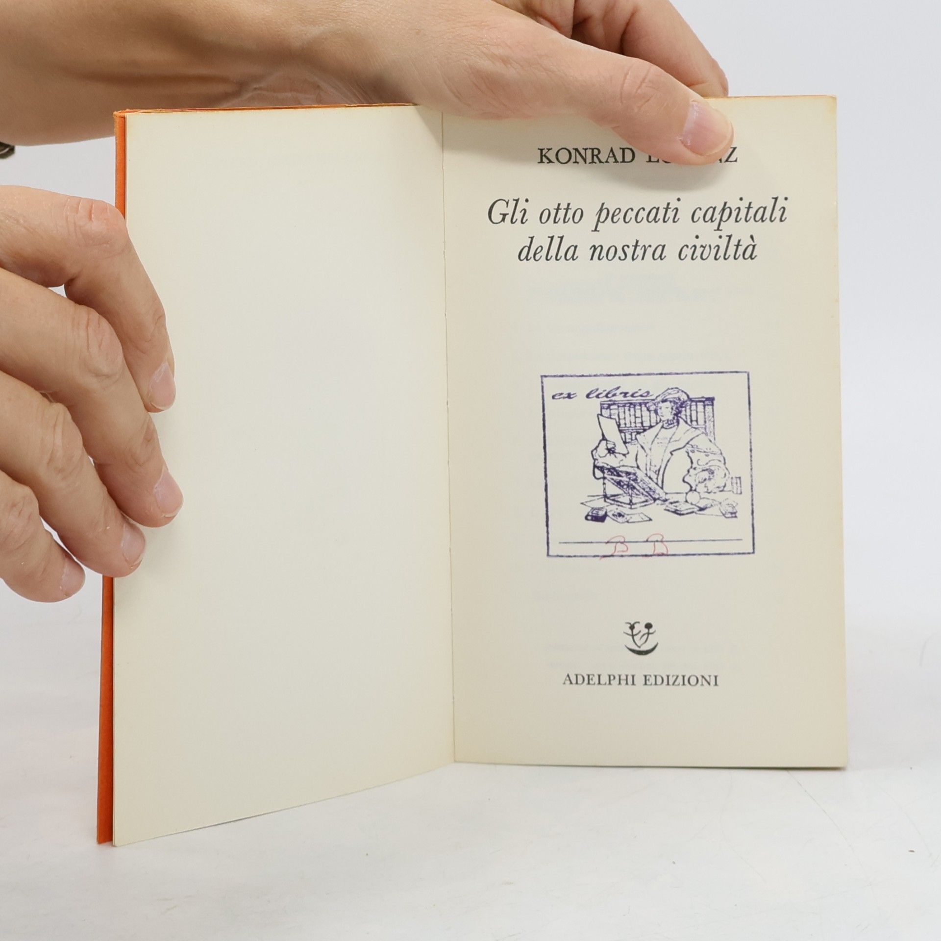 Konrad Lorenz Gli otto peccati capitali della nostra civiltà