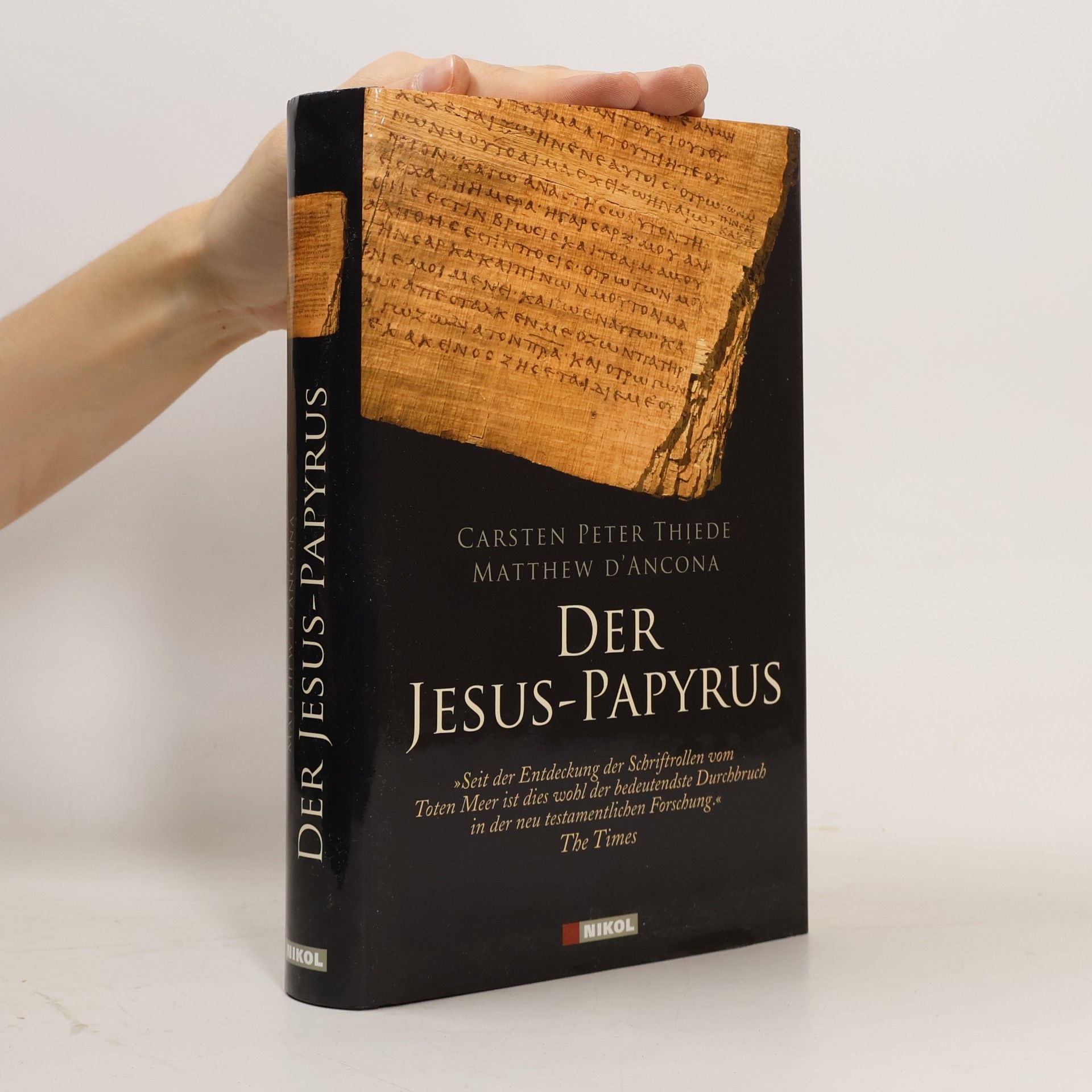 Carsten Peter Thiede Der Jesus-Papyrus