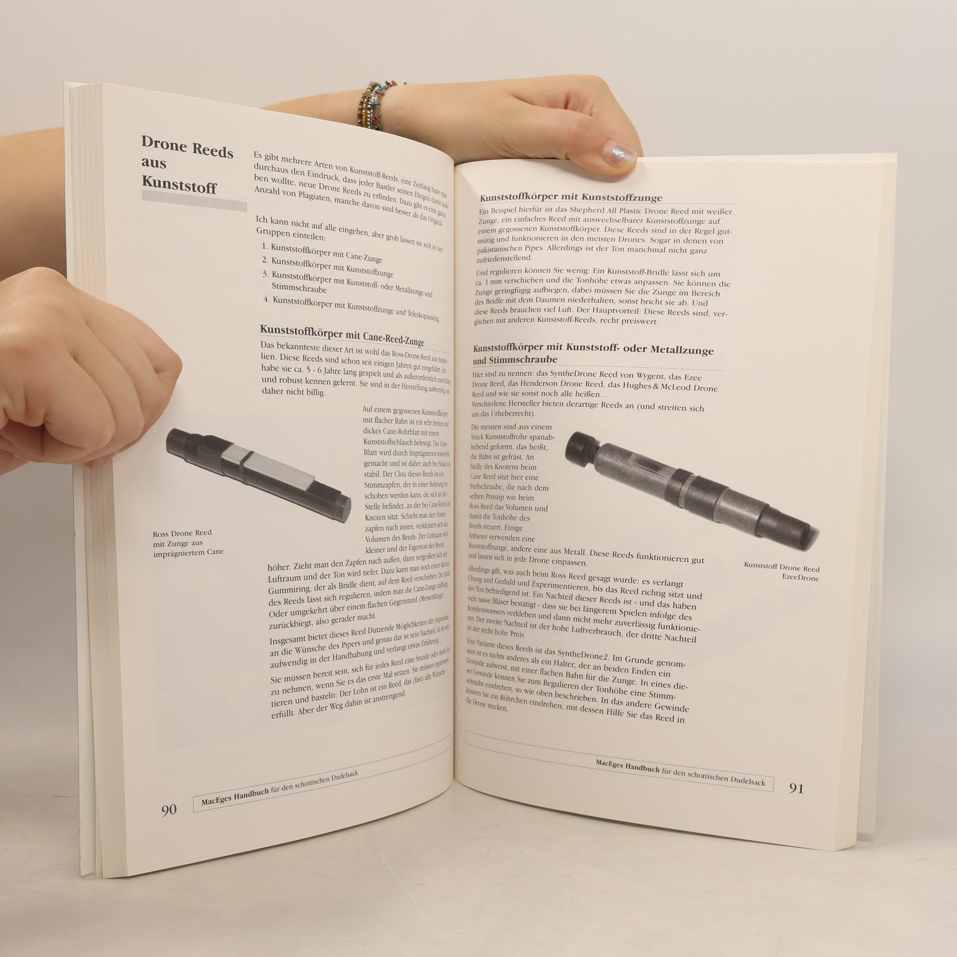 Reinhold Ege MacEges Handbuch für den schottischen Dudelsack
