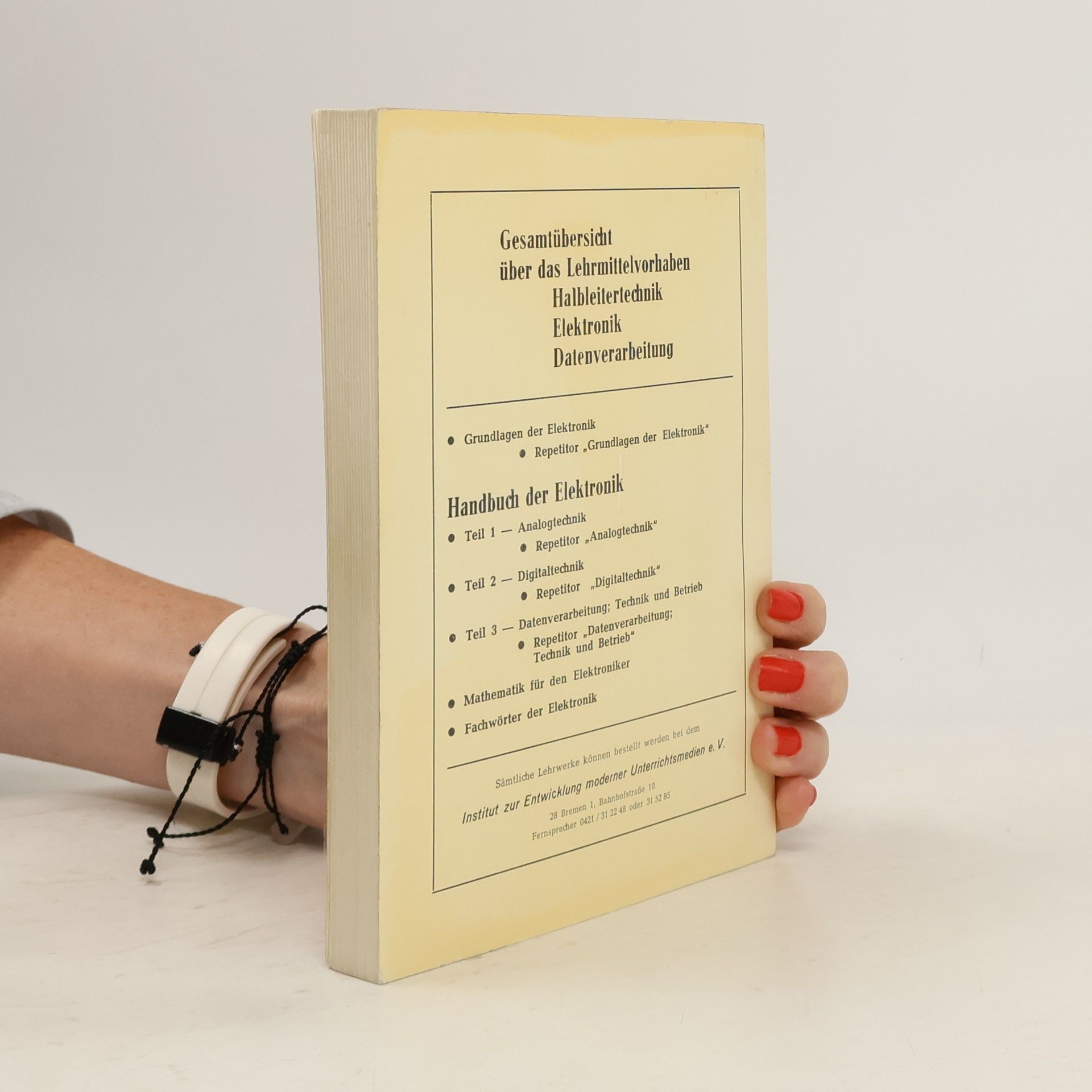 Various authors Grundlagen der Elektronik