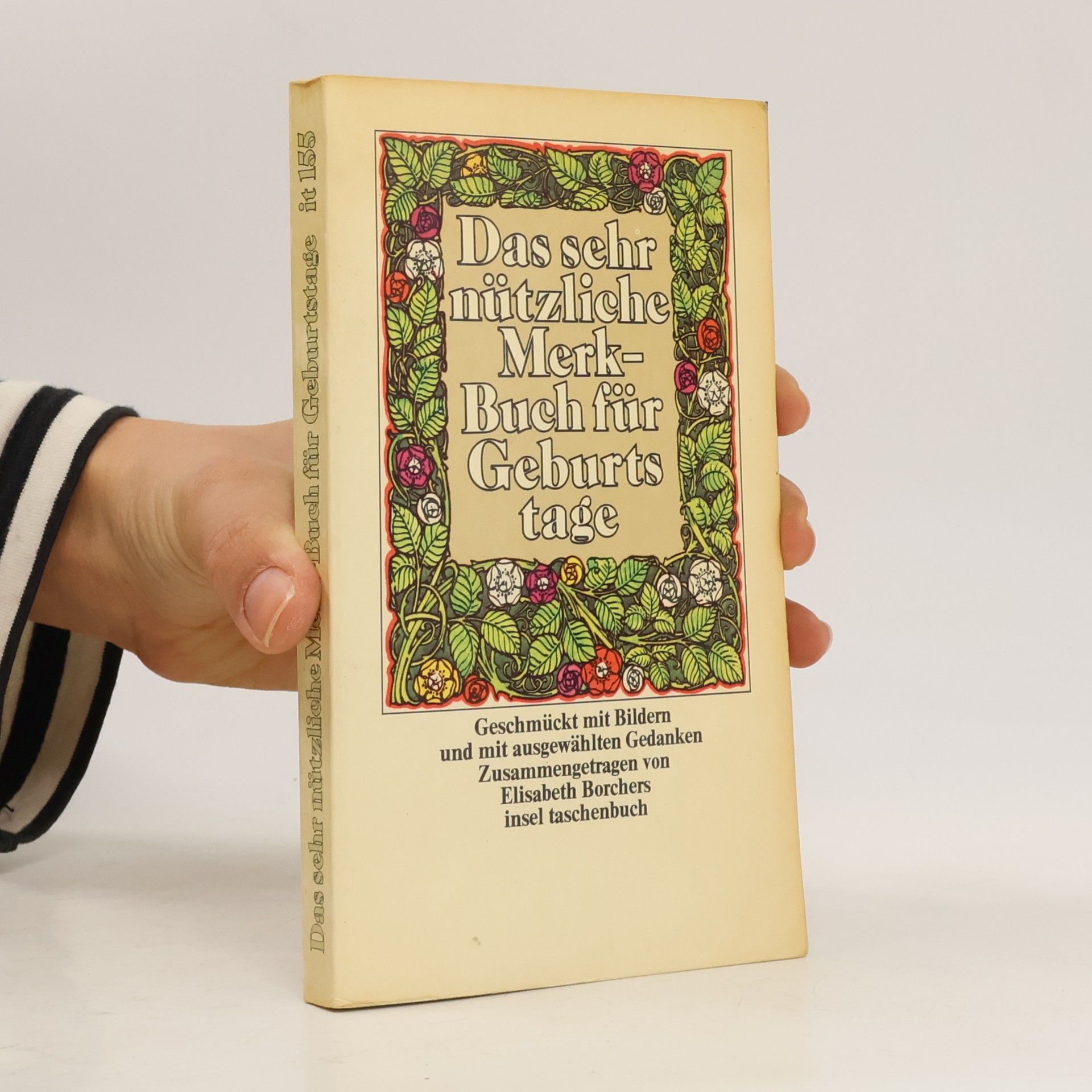 Elisabeth Borchers Das sehr nützliche Merk-Buch für Geburtstage