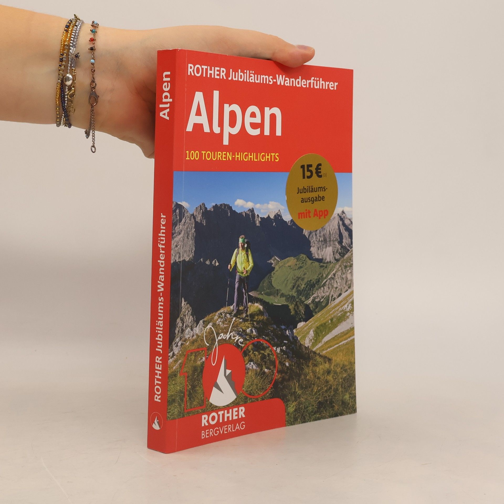 Bergverlag Rother ROTHER Jubiläums-Wanderführer Alpen