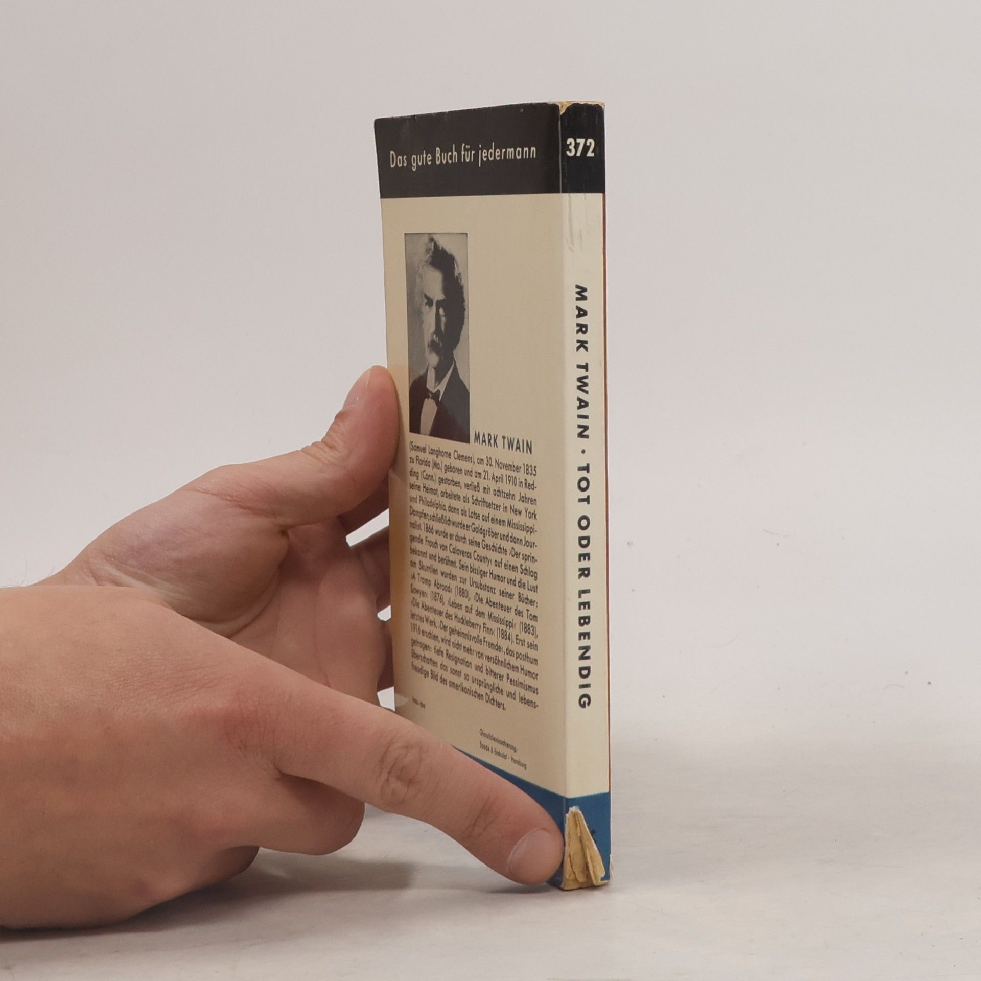 Mark Twain Tot oder lebendig