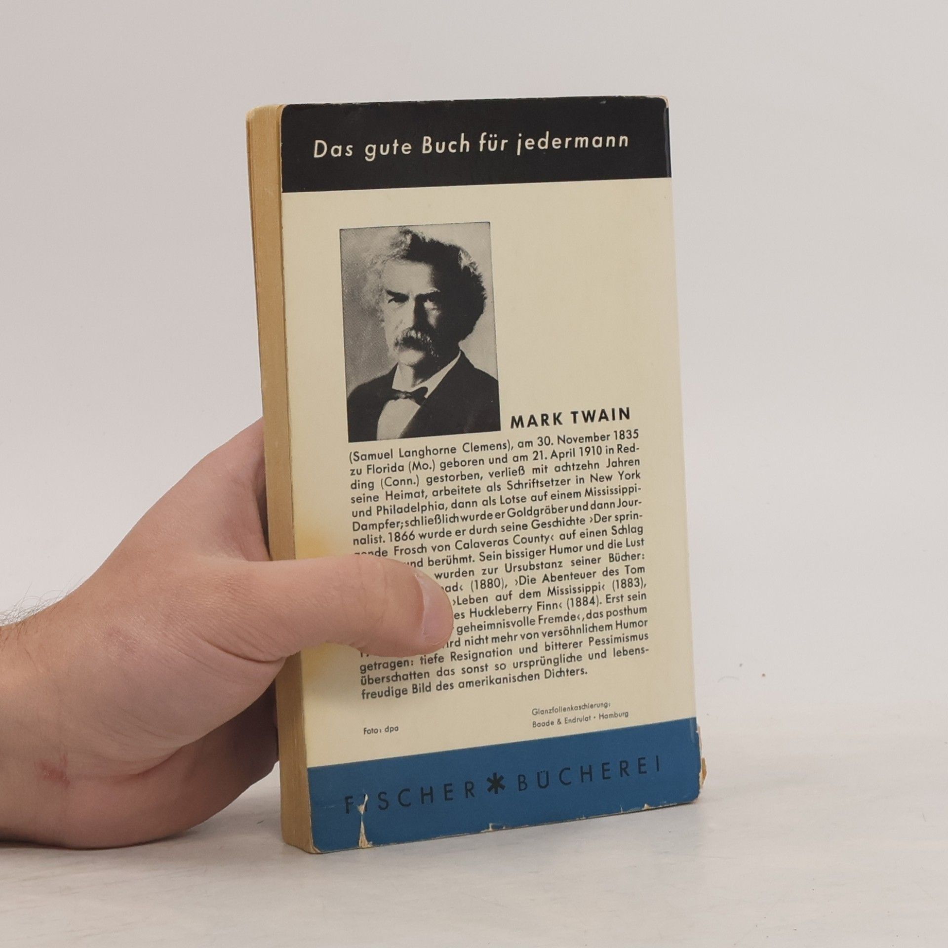 Mark Twain Tot oder lebendig